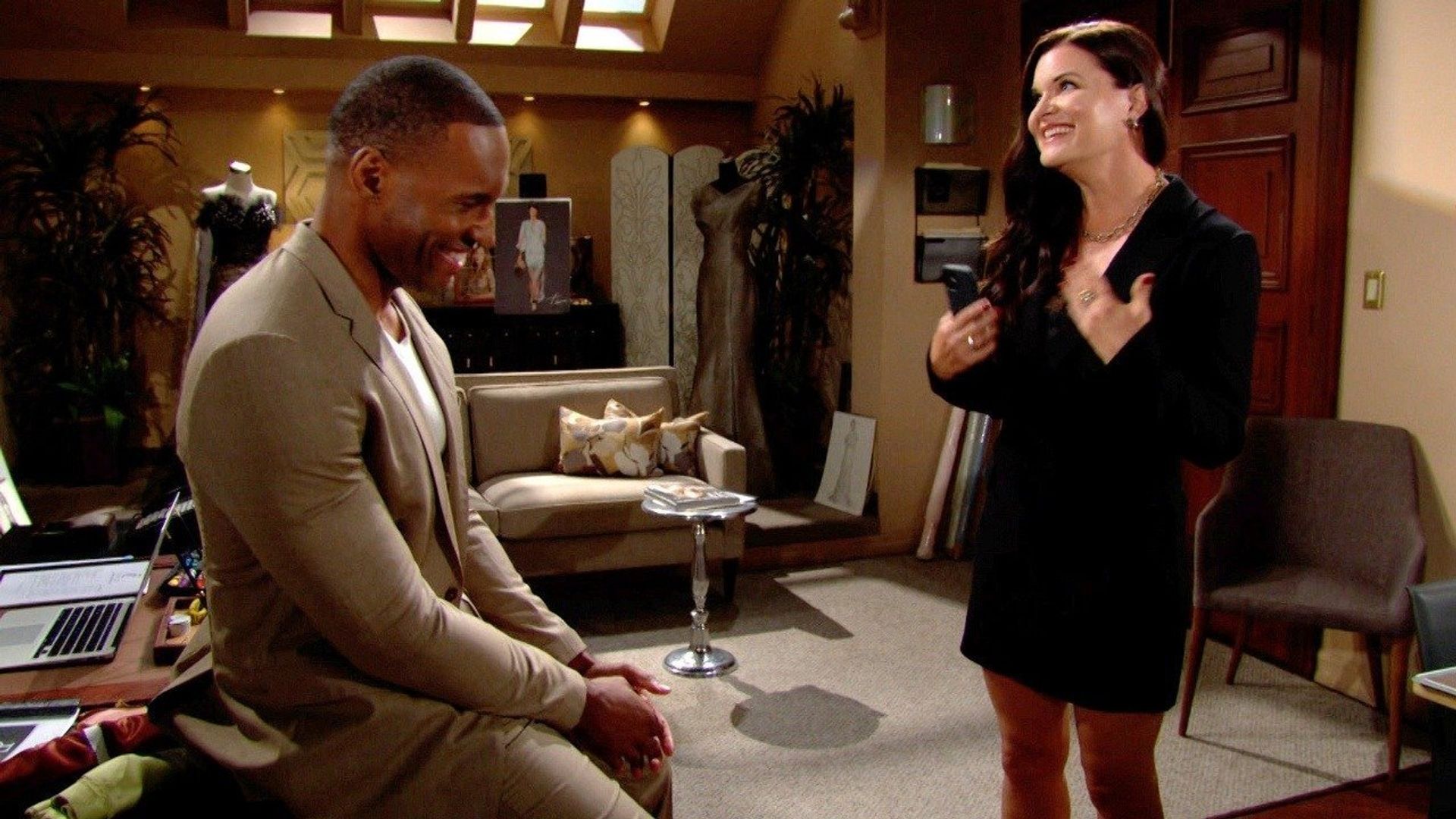 The Bold and the Beautiful background