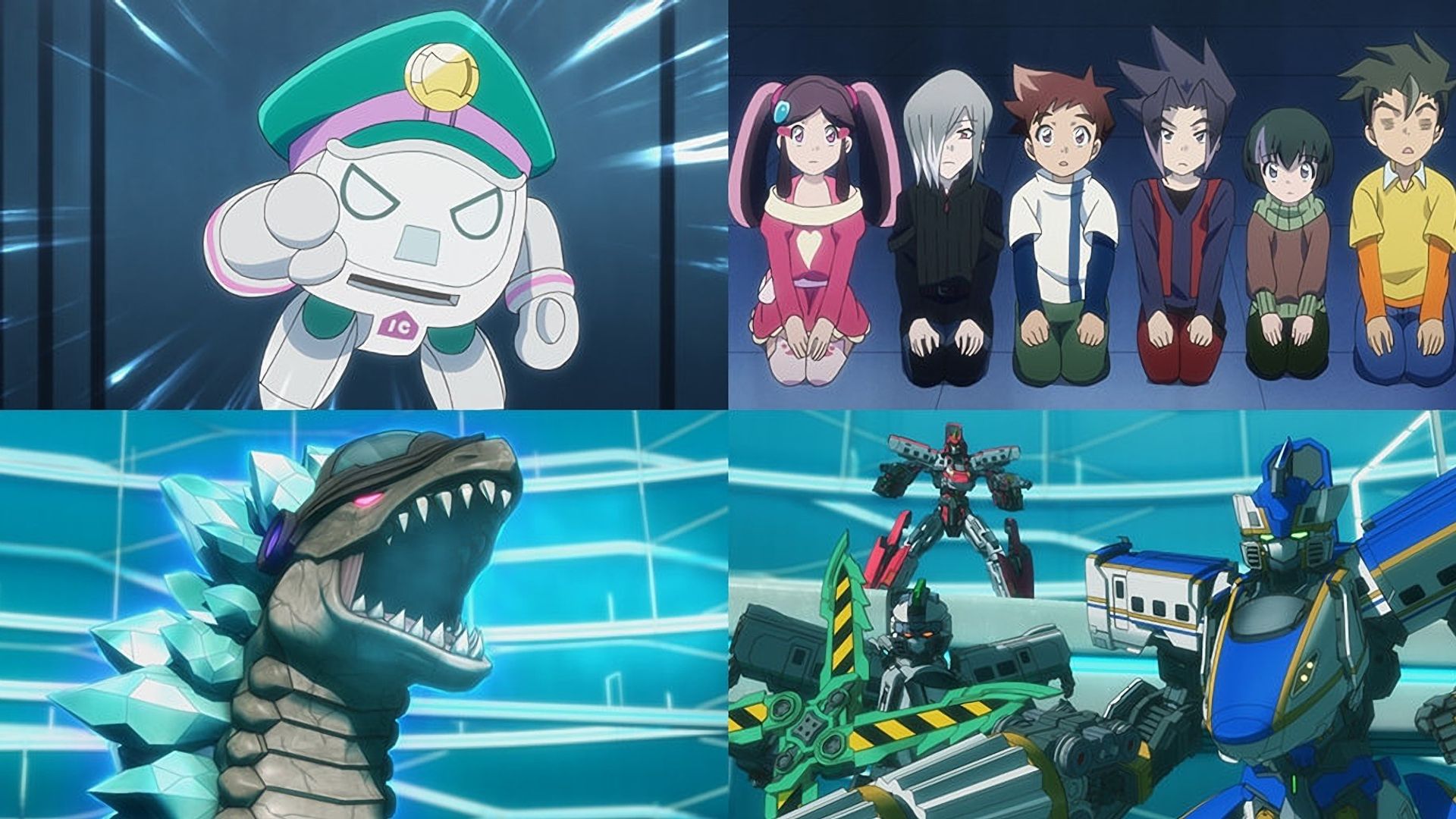 Shinkansen Henkei Robo Shinkarion background