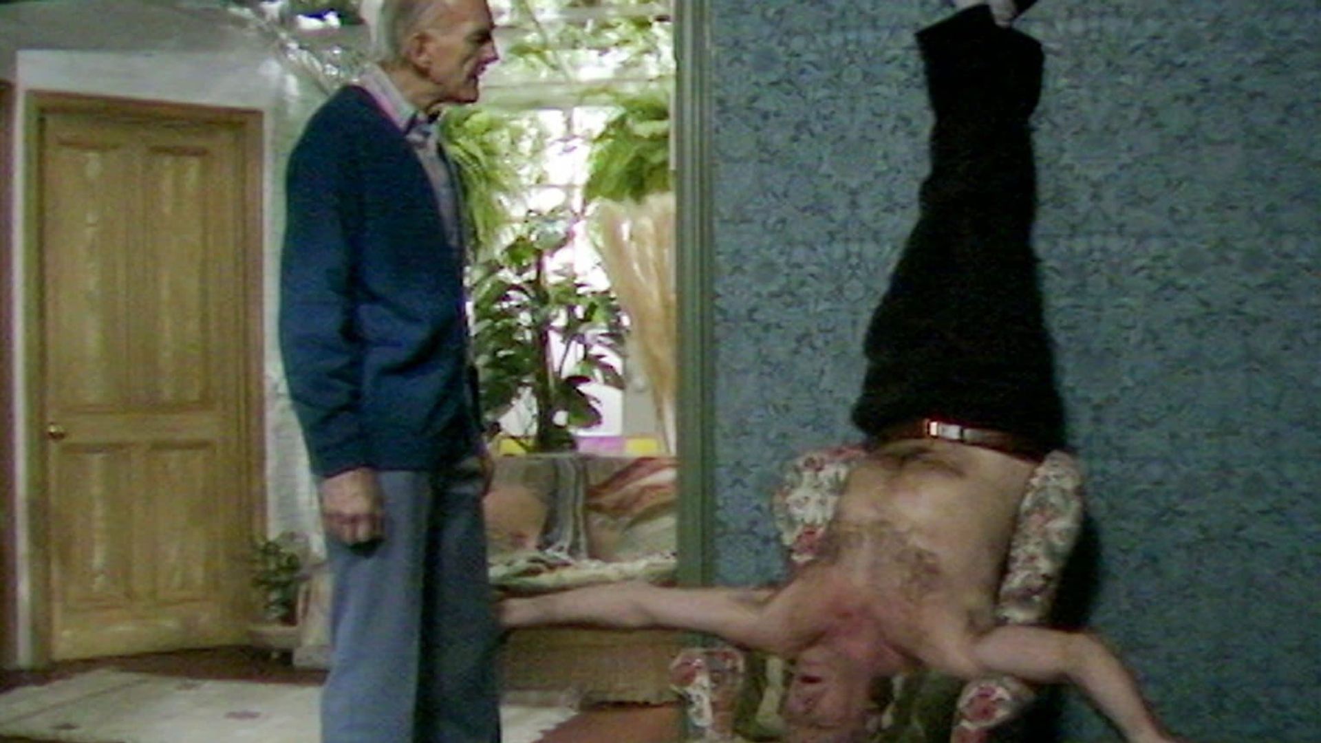 One Foot in the Grave background