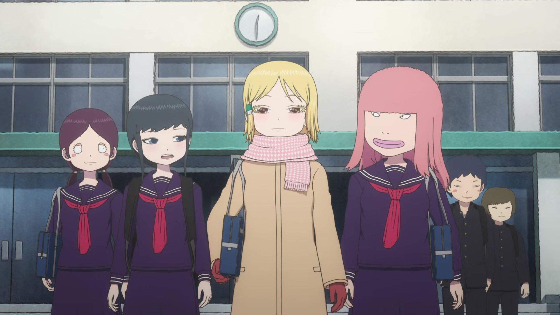 Hi Score Girl background