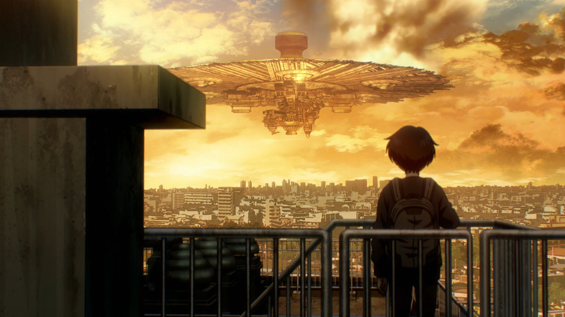 Dead Dead Demons Dededede Destruction background