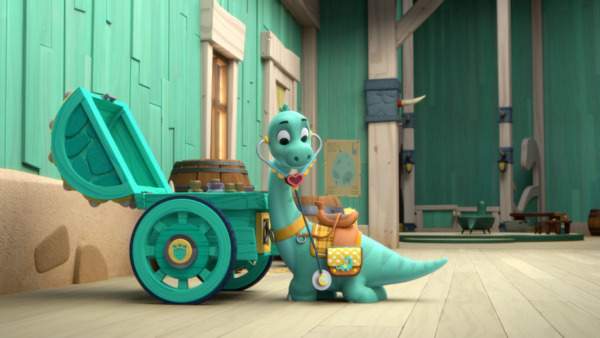 Dino Ranch background