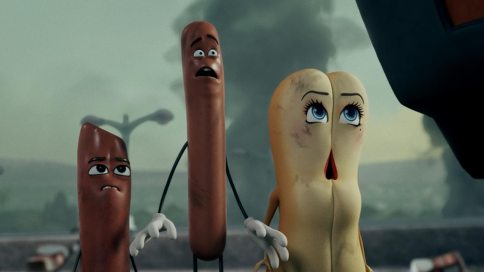 Sausage Party: Foodtopia background
