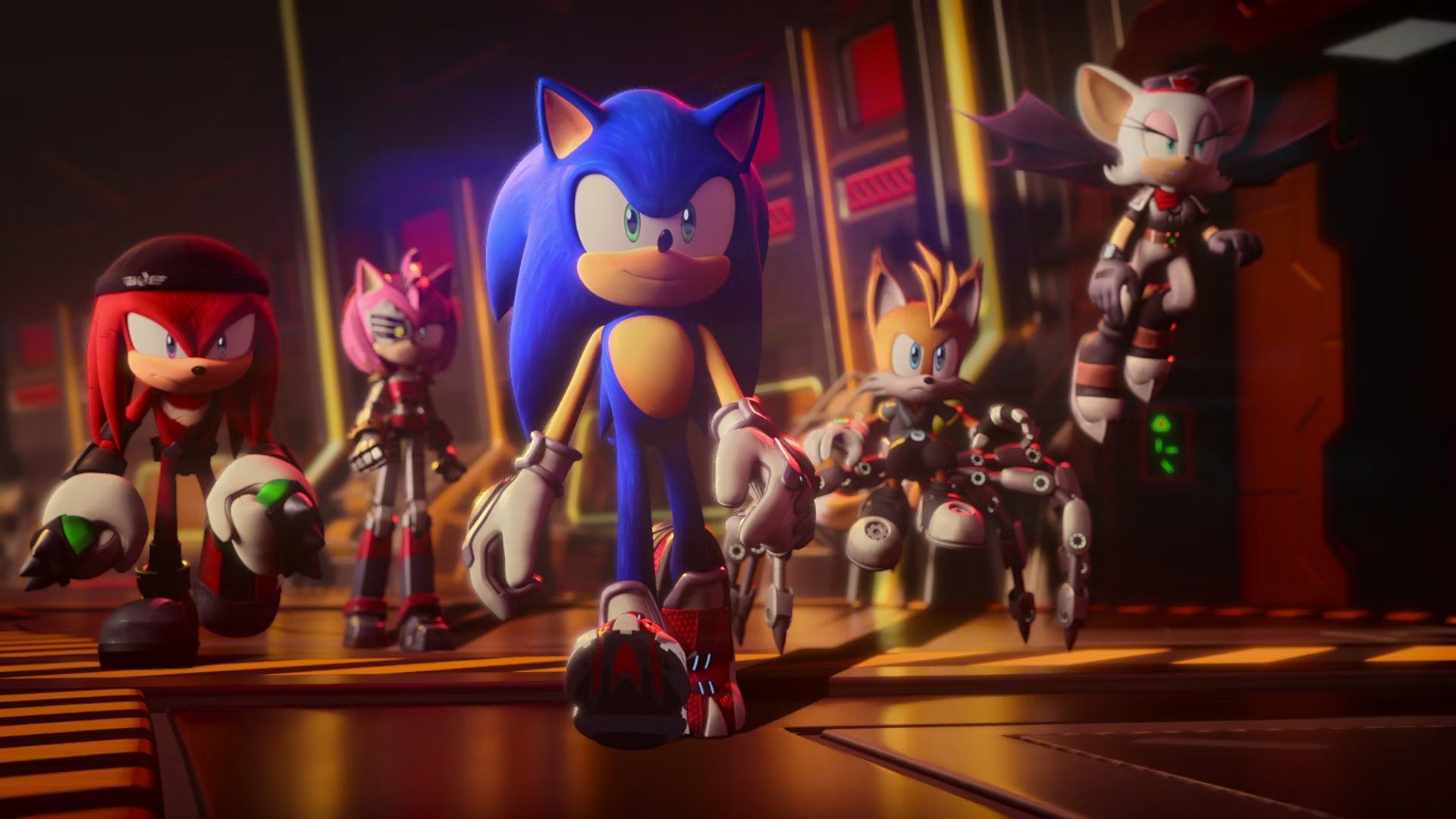 Sonic Prime background