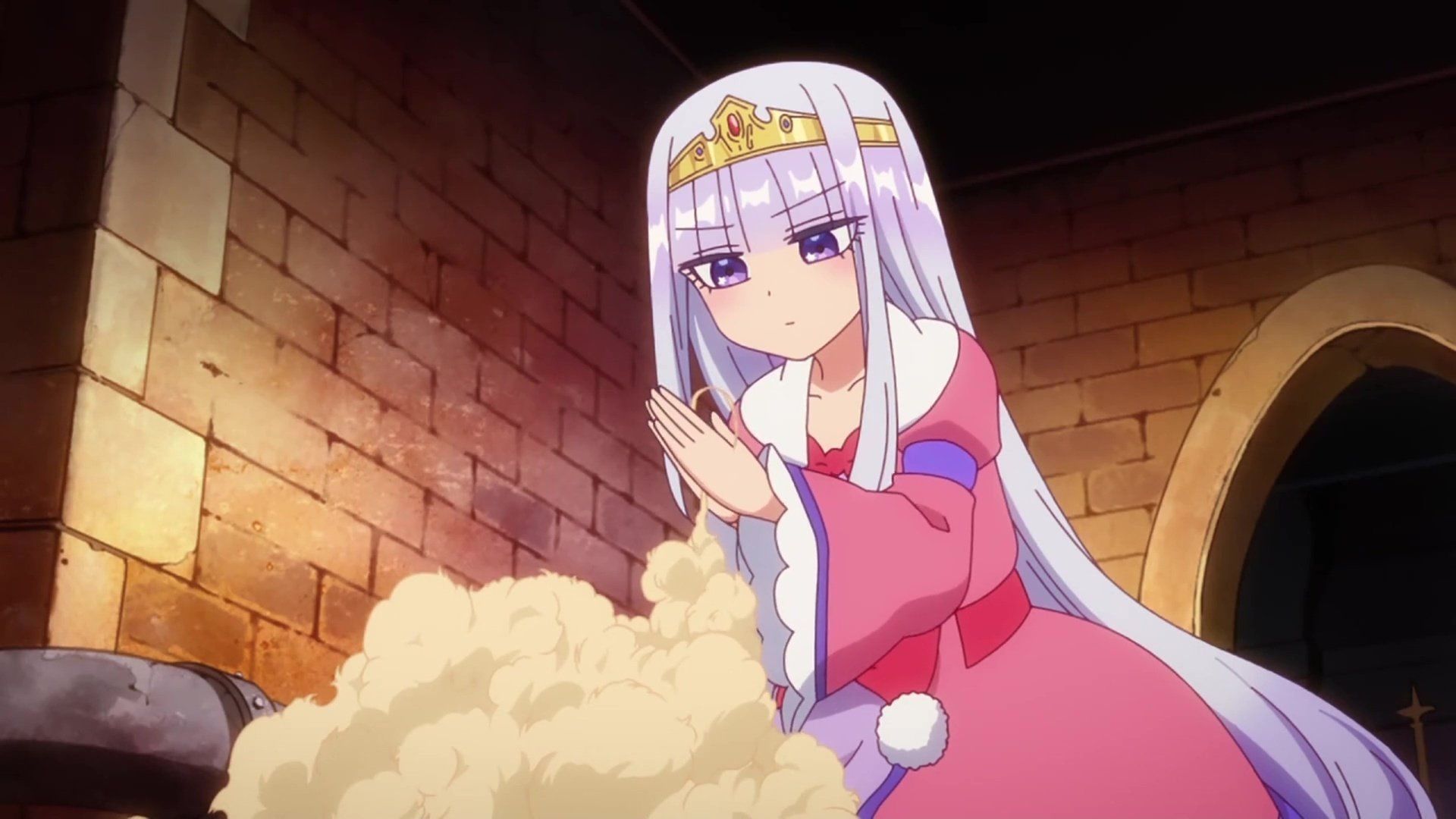 Sleepy Princess in the Demon Castle background