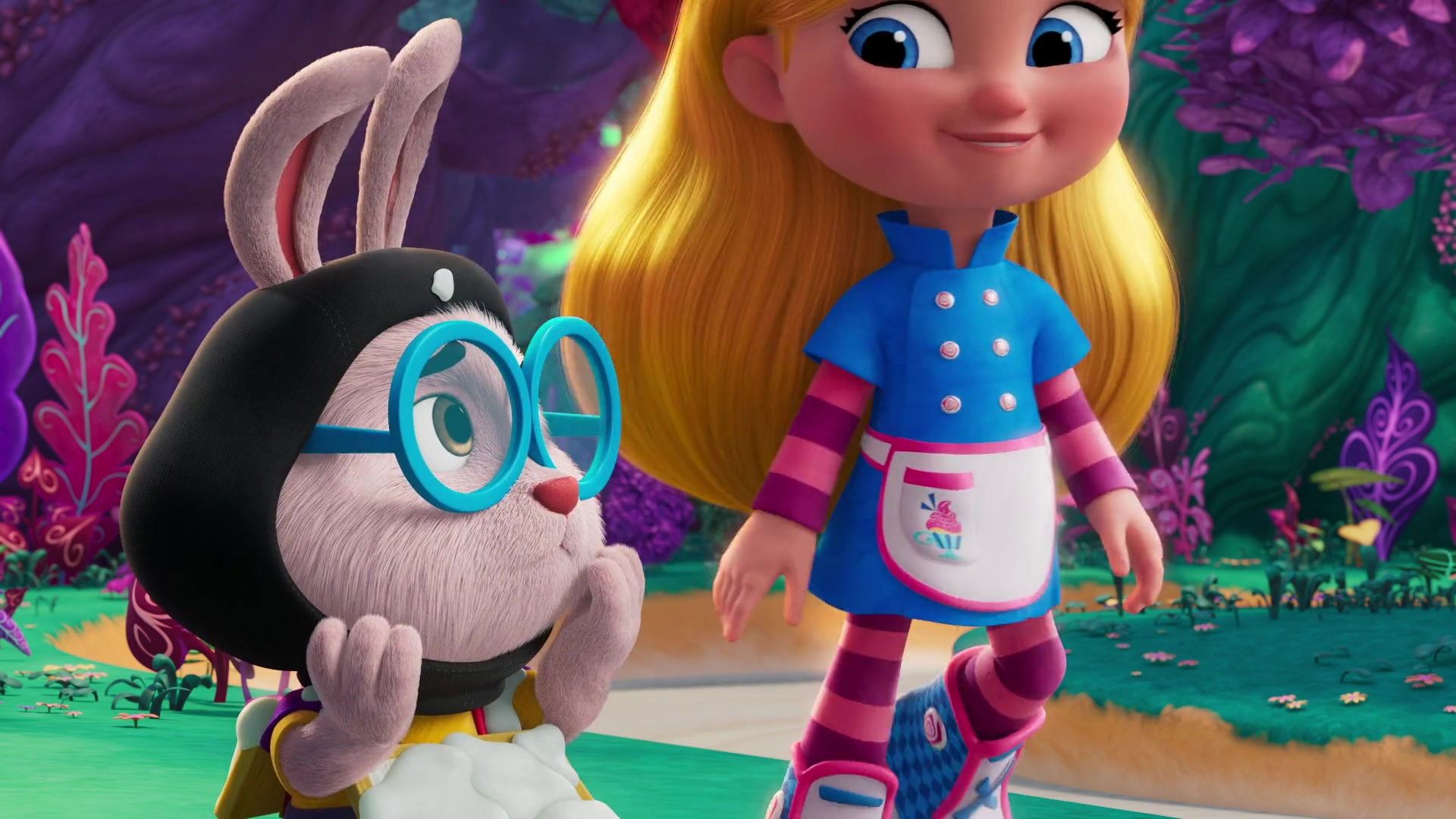 Alice's Wonderland Bakery background