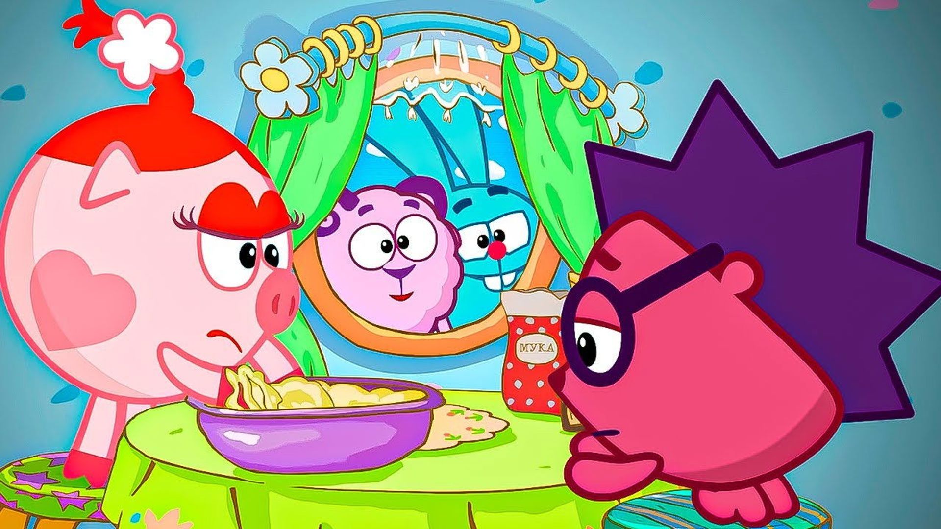 Kikoriki: New Season background