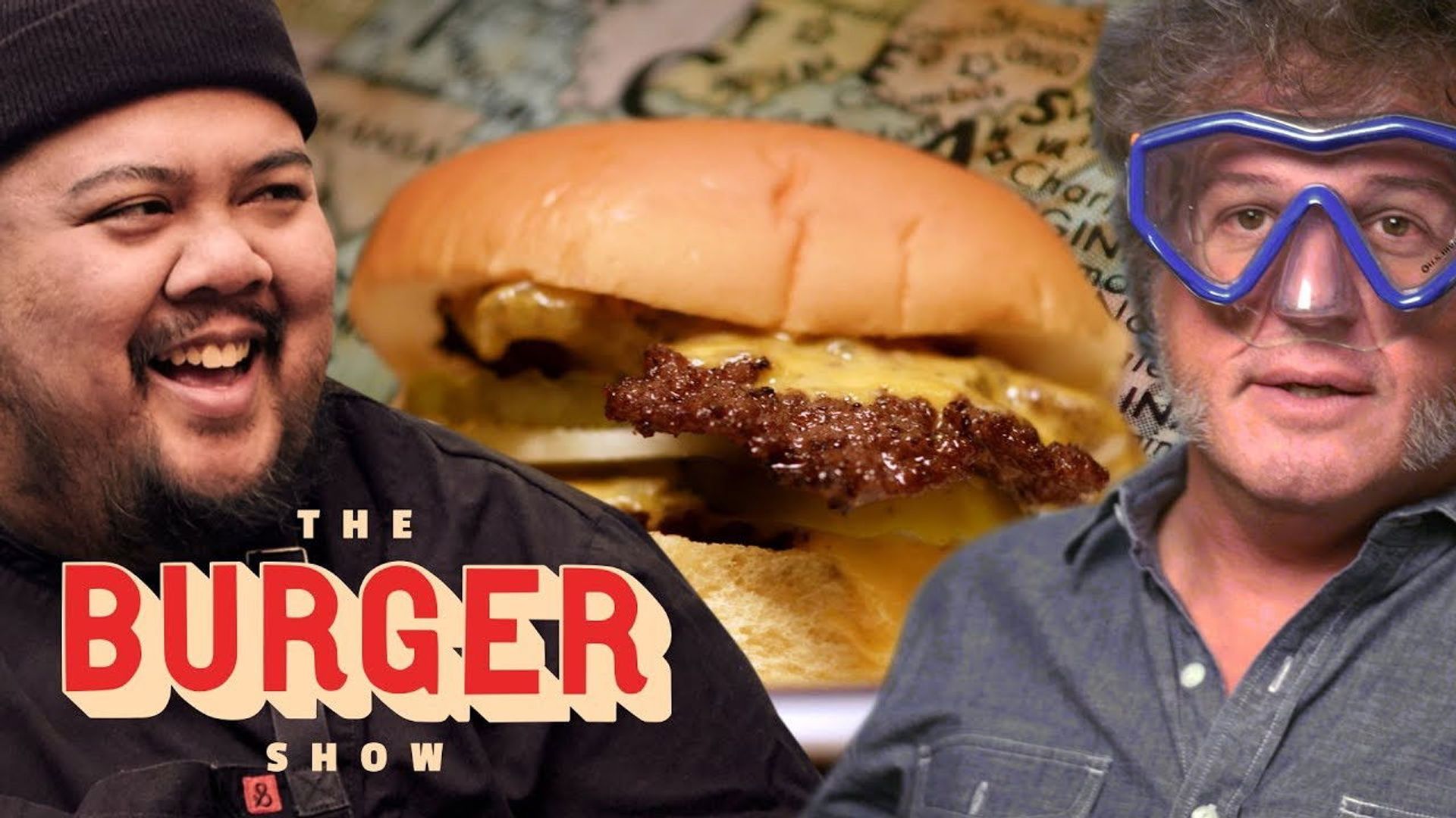 The Burger Show background