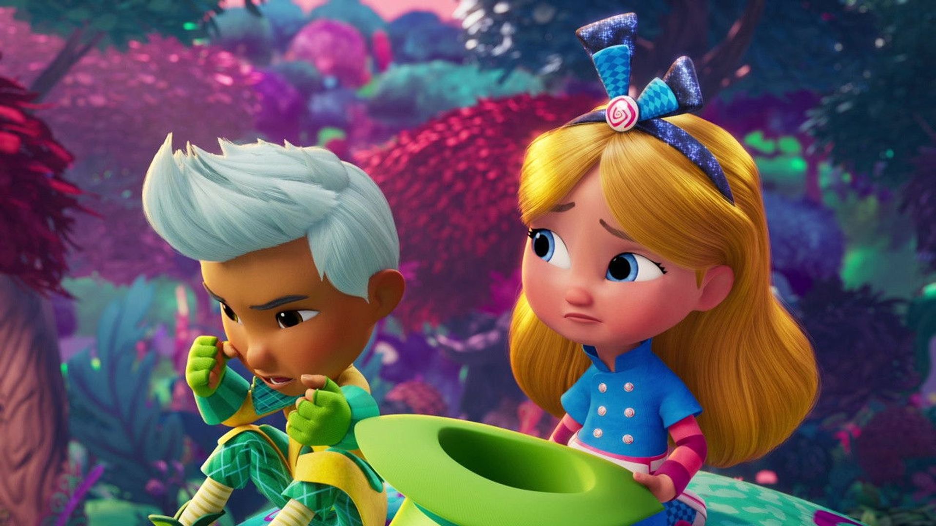 Alice's Wonderland Bakery background