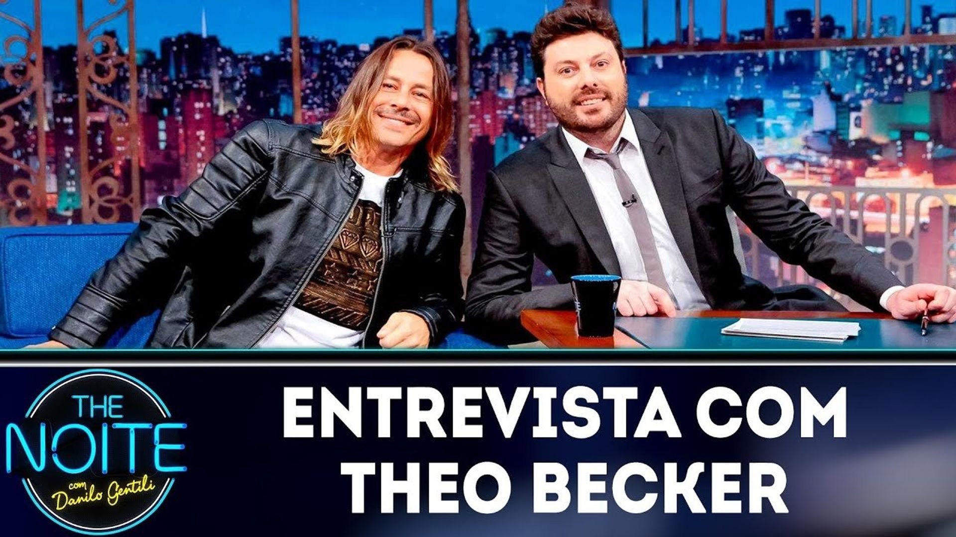 The Noite com Danilo Gentili background