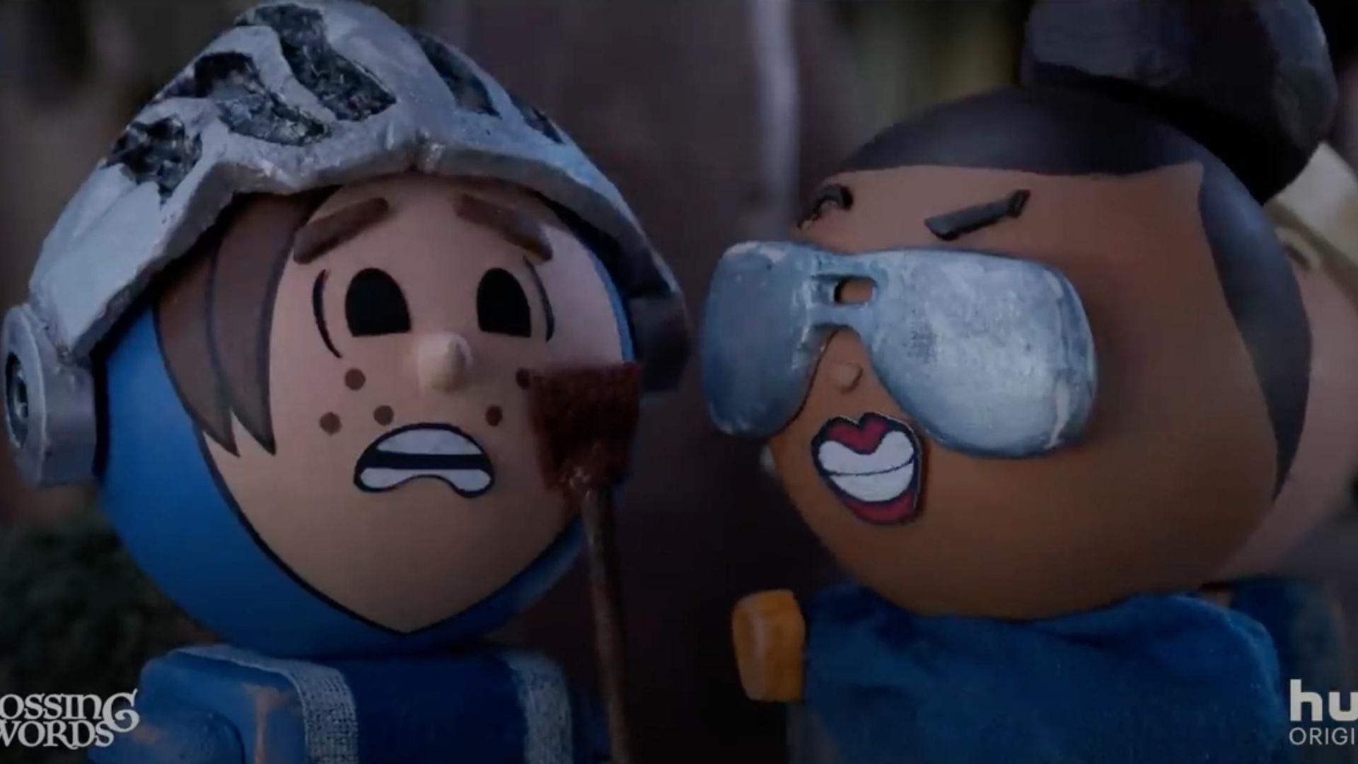 Crossing Swords background