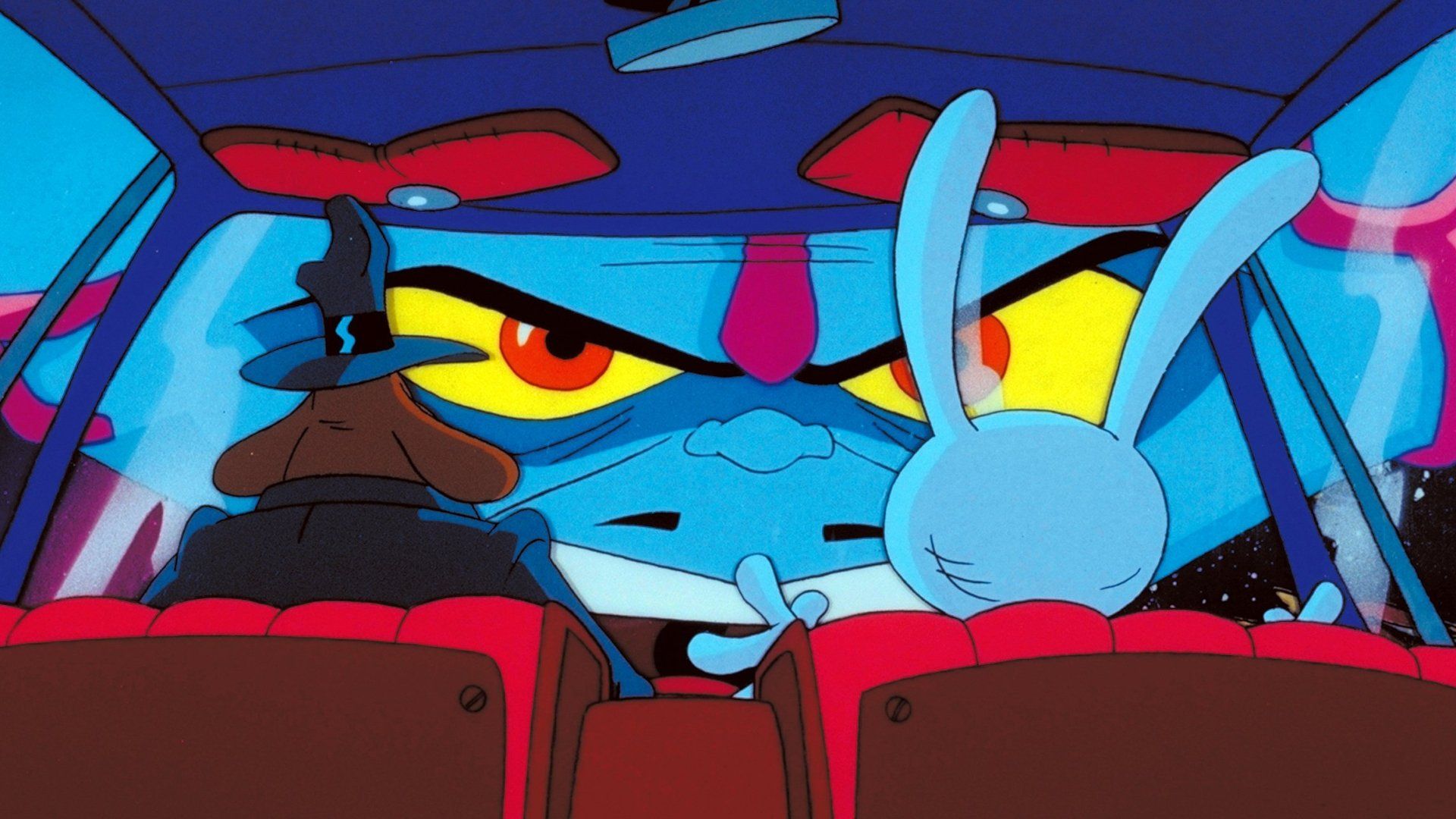 The Adventures of Sam & Max: Freelance Police background