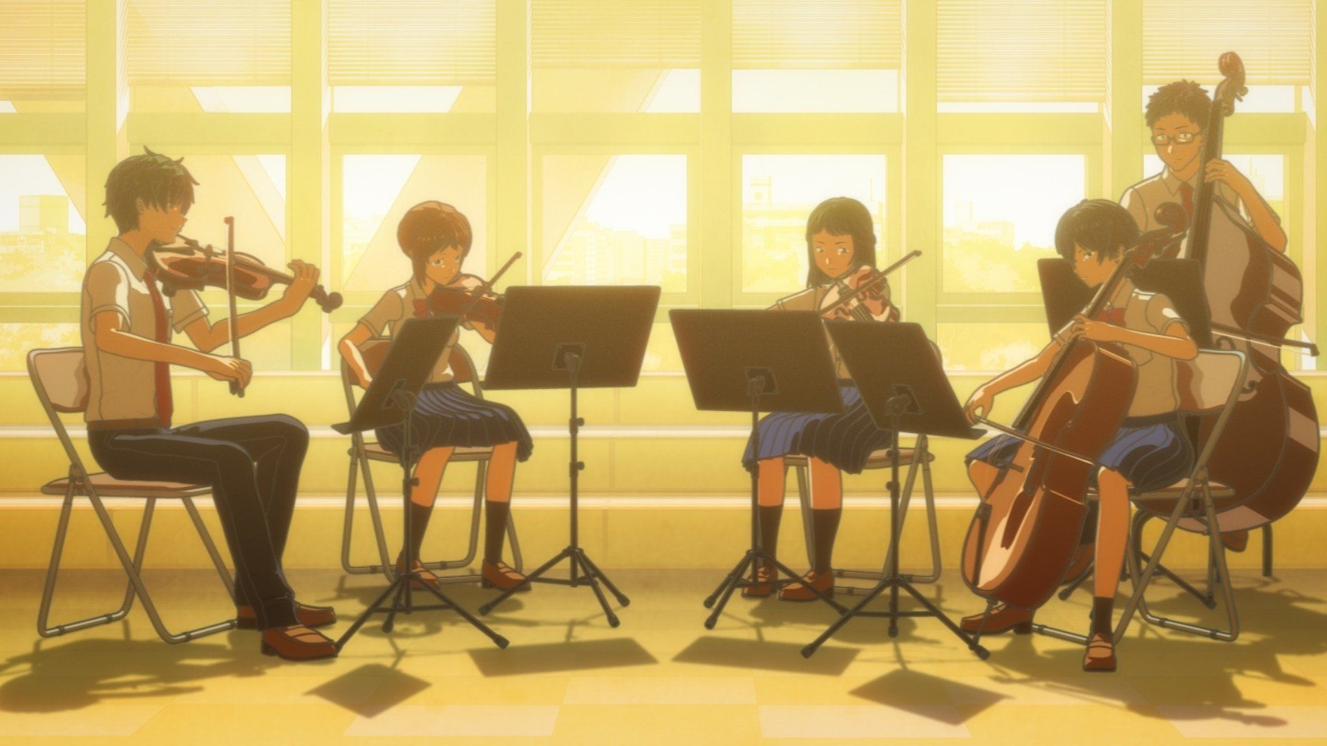 Blue Orchestra background