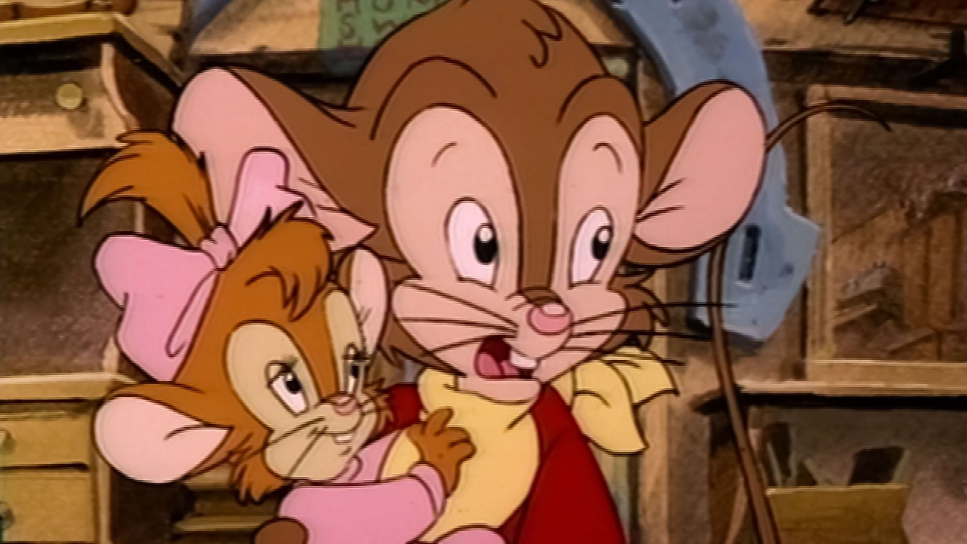 Fievel's American Tails background