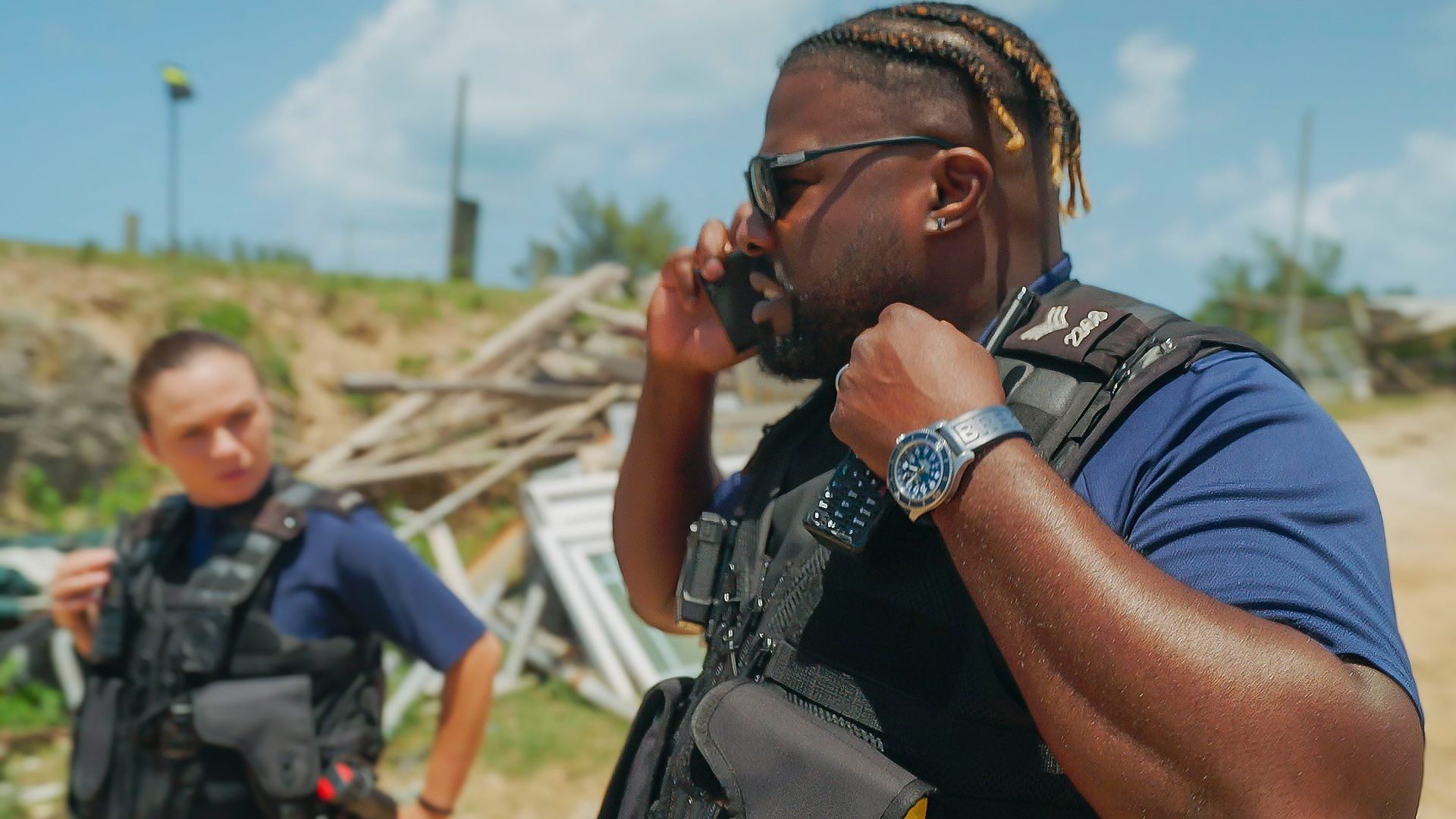 Policing Paradise background