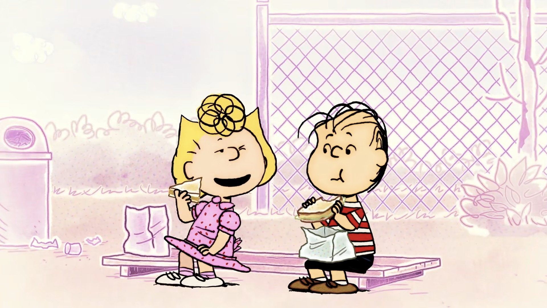 Peanuts background