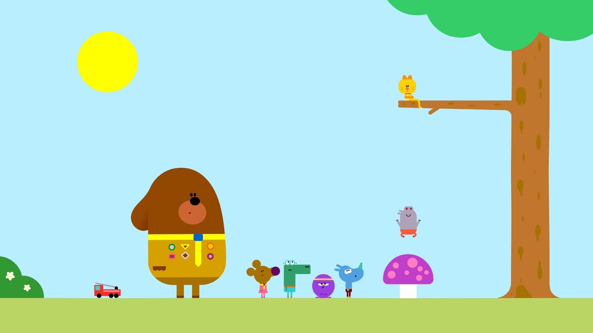 Hey Duggee background