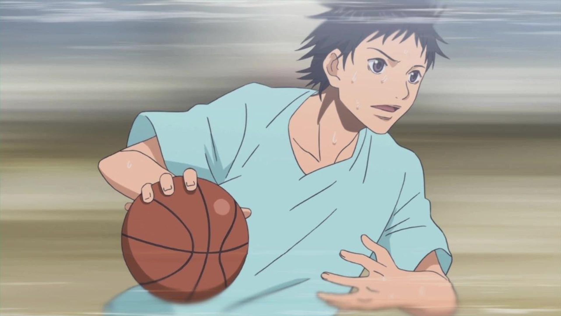 Ahiru no Sora background