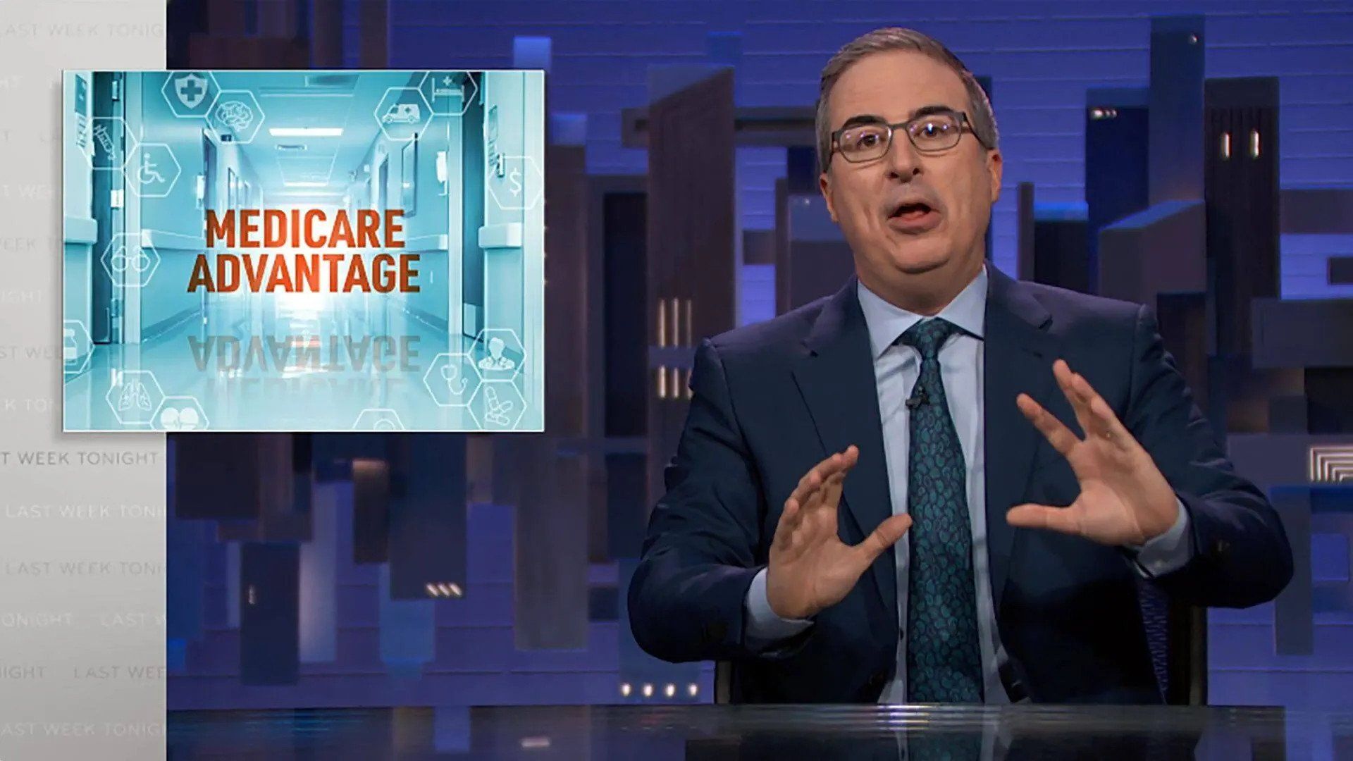 Last Week Tonight with John Oliver background