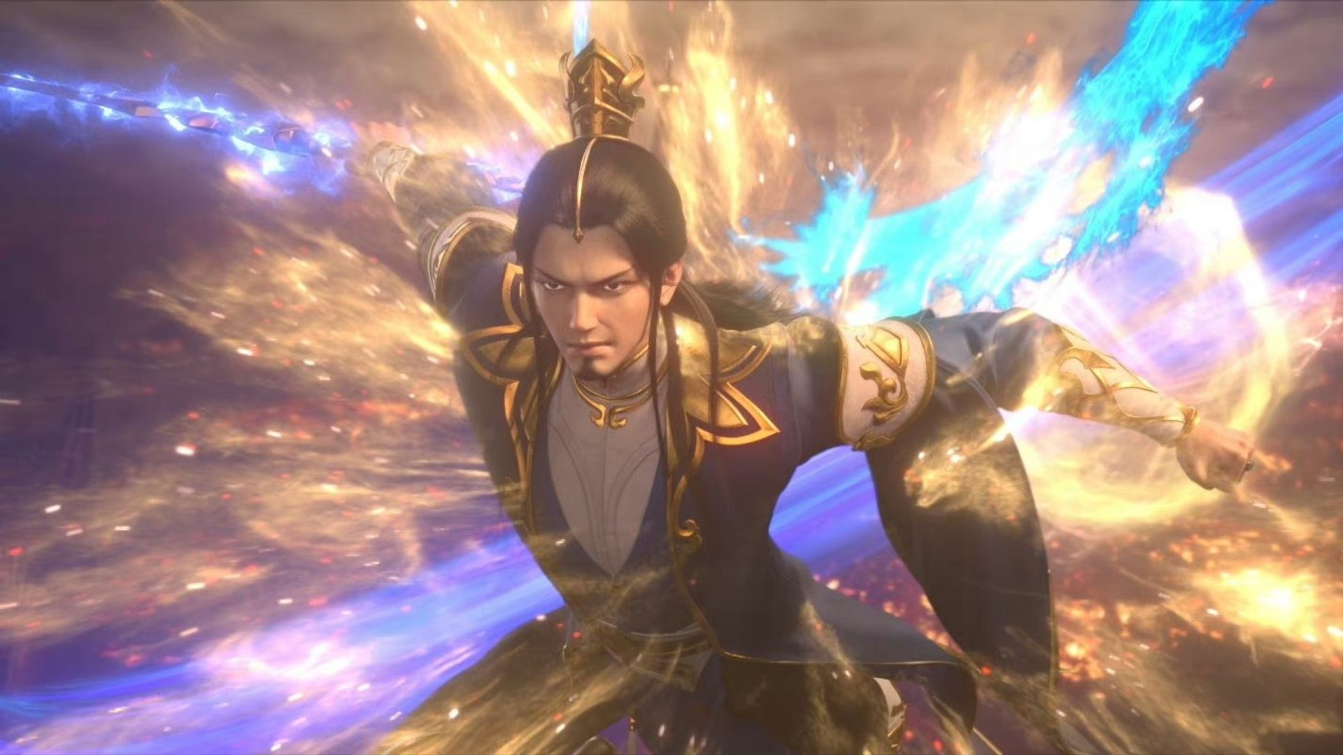Battle Through the Heavens background
