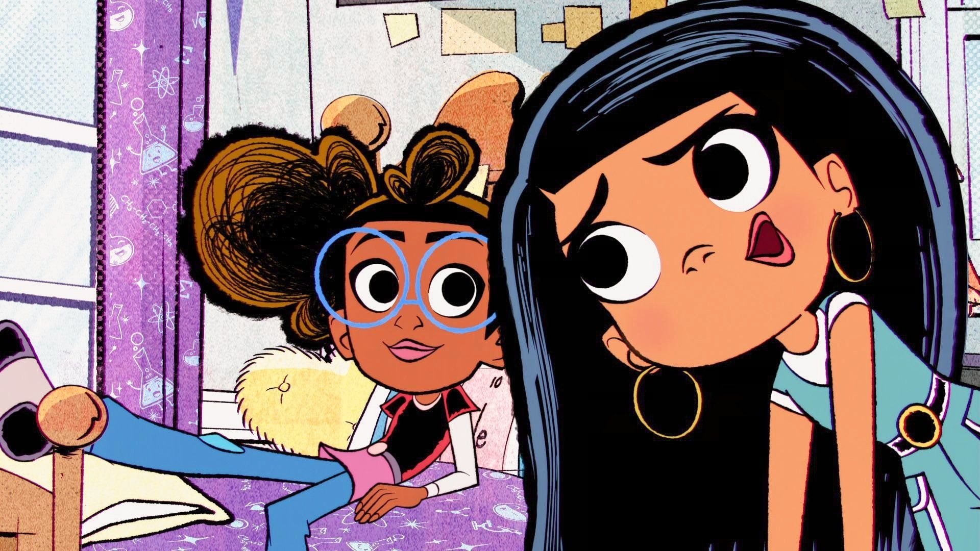 Marvel's Moon Girl and Devil Dinosaur background