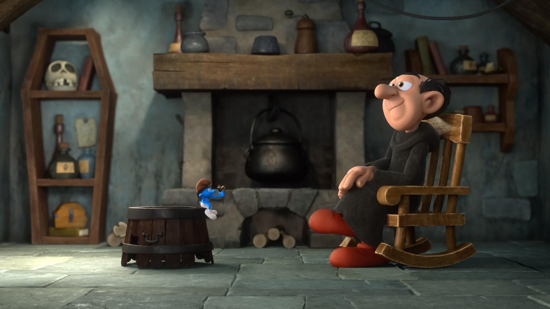 The Smurfs background