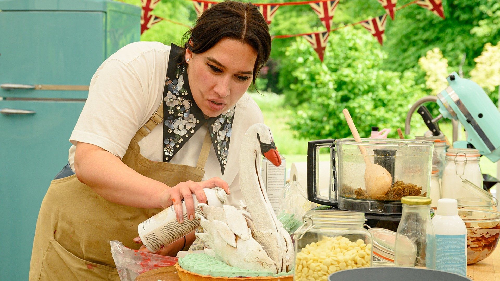 The Great British Baking Show background