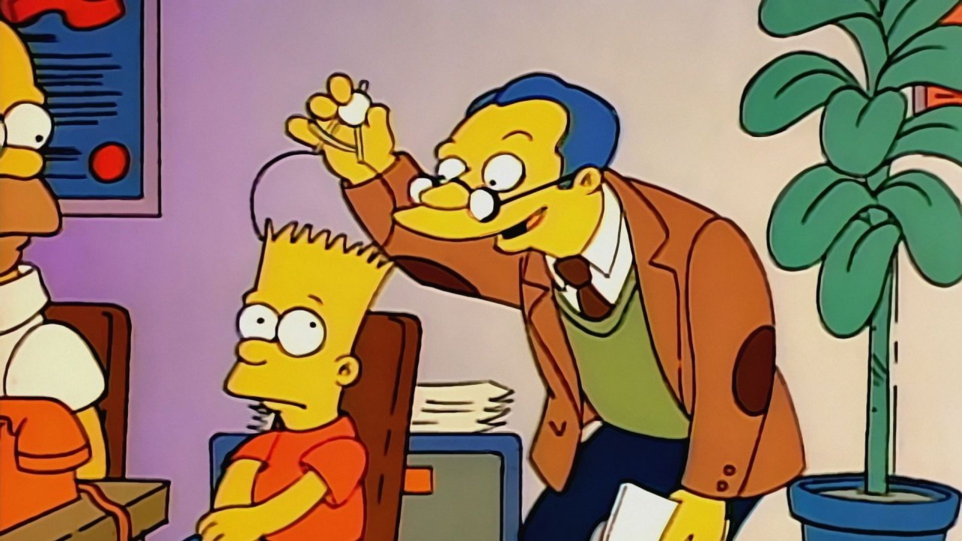 The Simpsons background