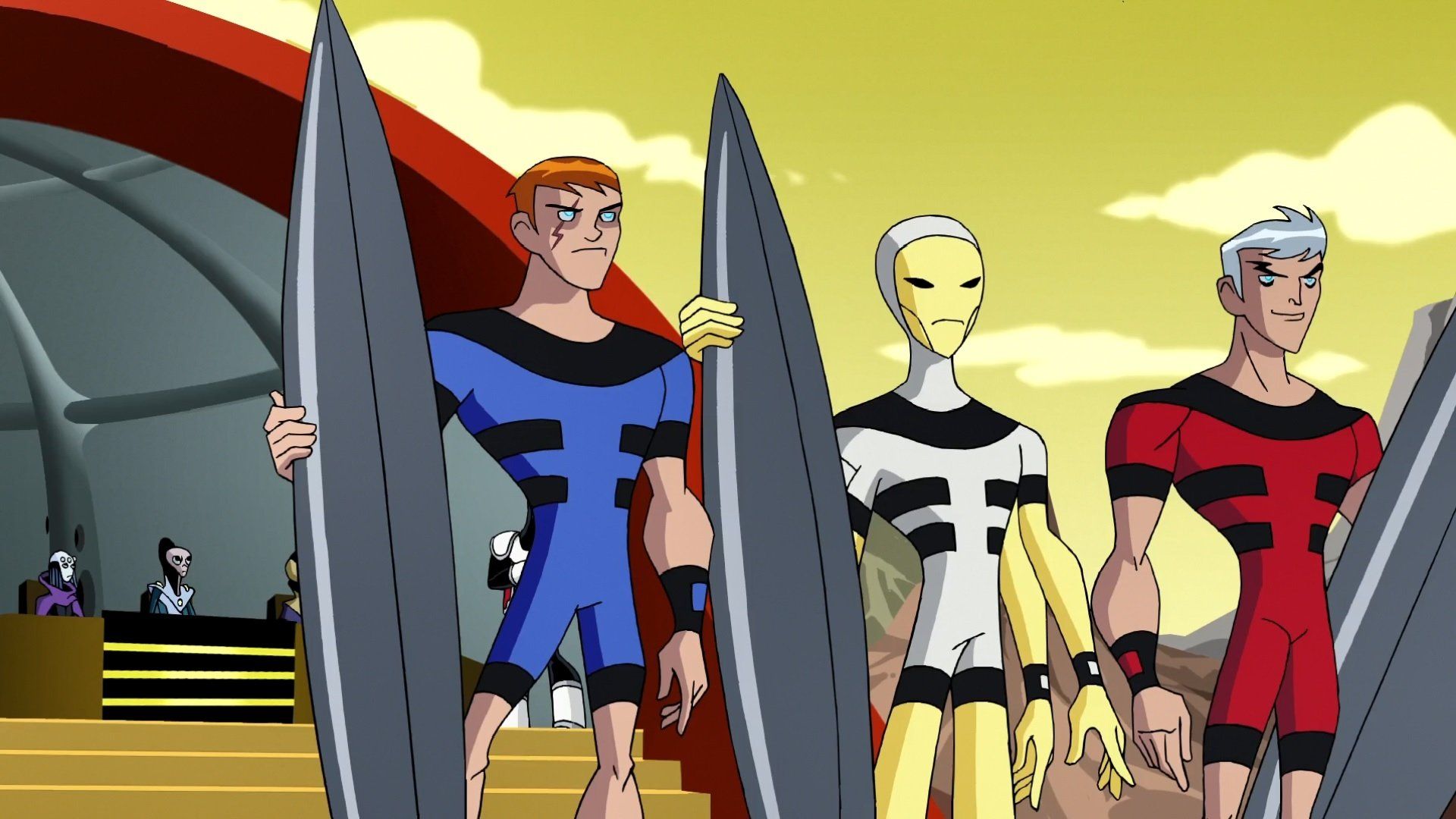 Legion of Super Heroes background