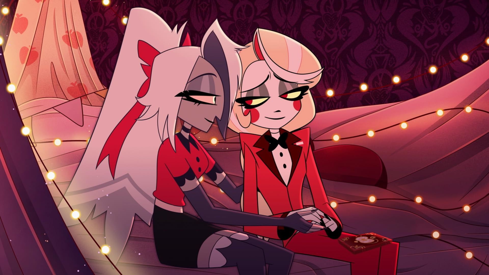 Hazbin Hotel background