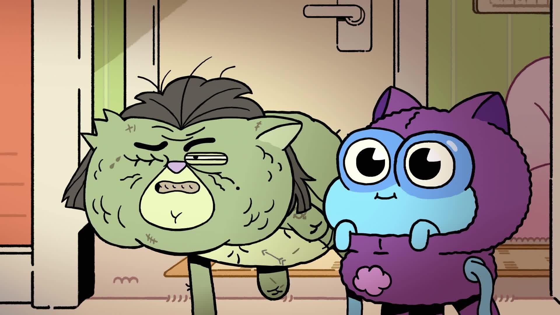 Counterfeit Cat background