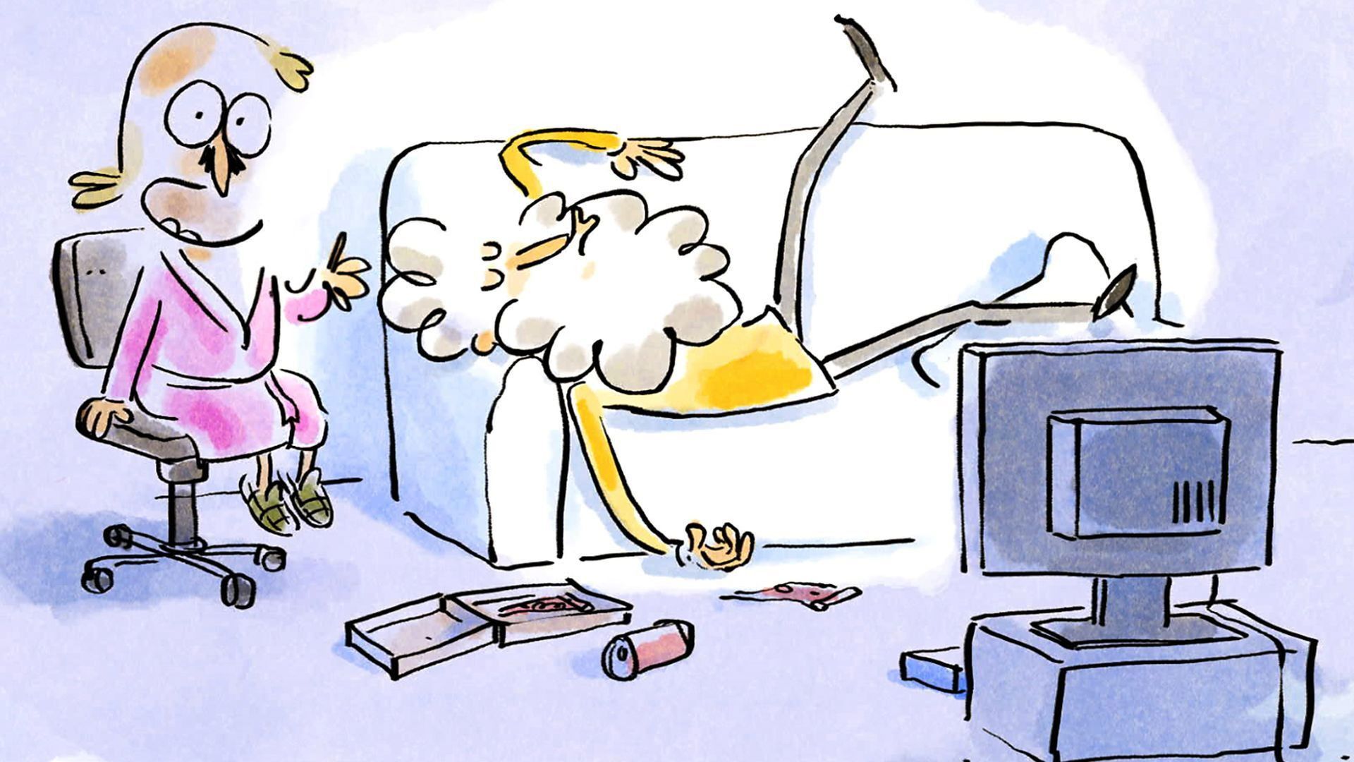 Tu mourras moins bête background