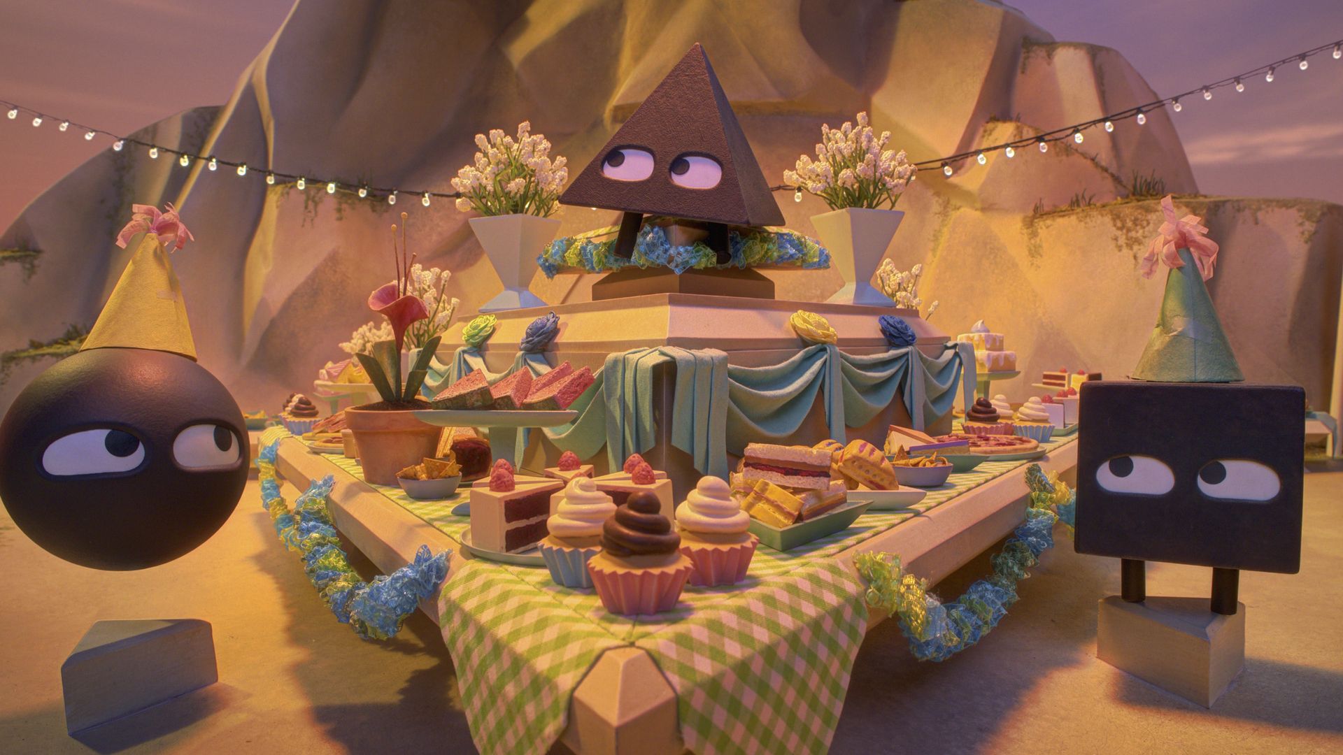 Shape Island background