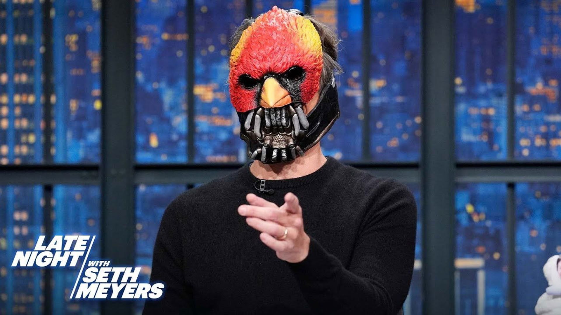 Late Night with Seth Meyers: Corrections" background