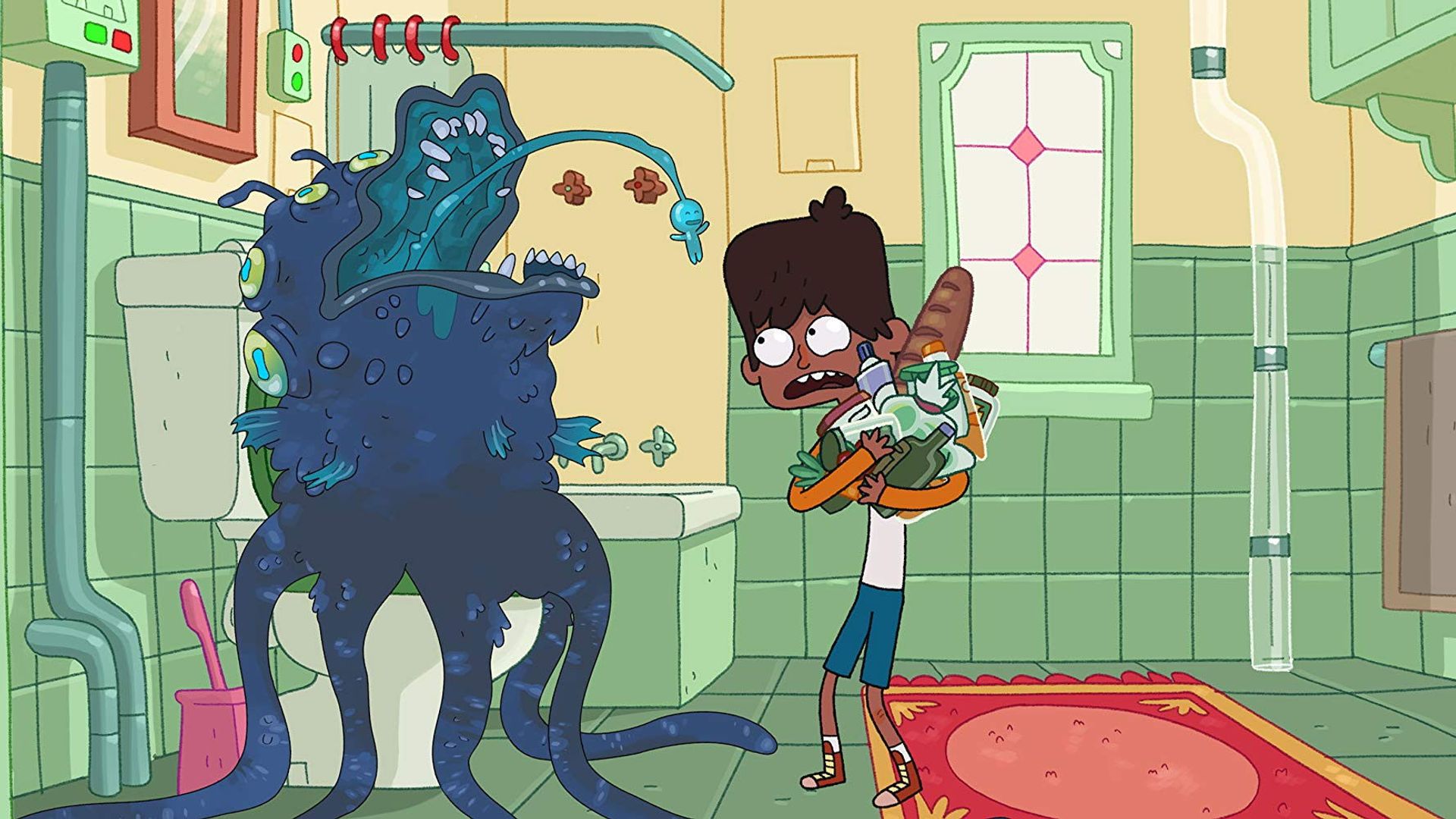 The Strange Chores background