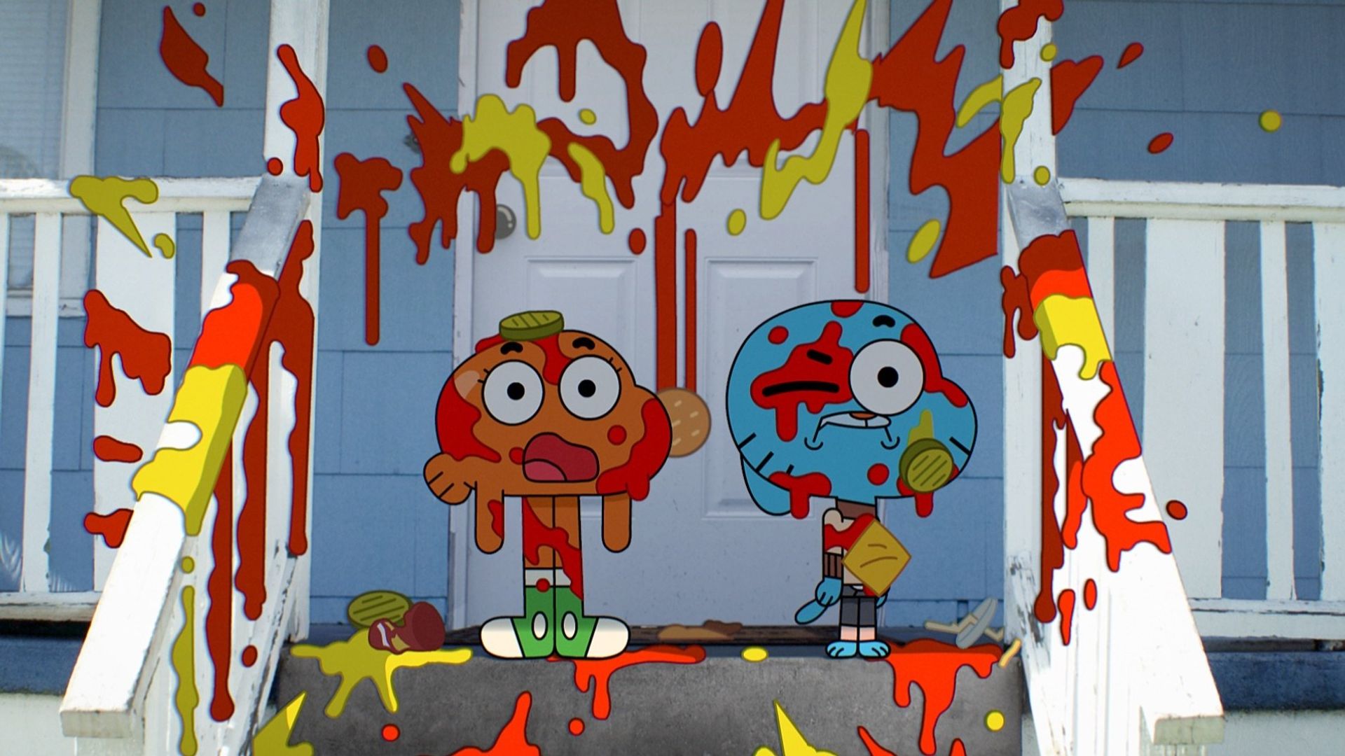 The Wonderfully Weird World of Gumball background