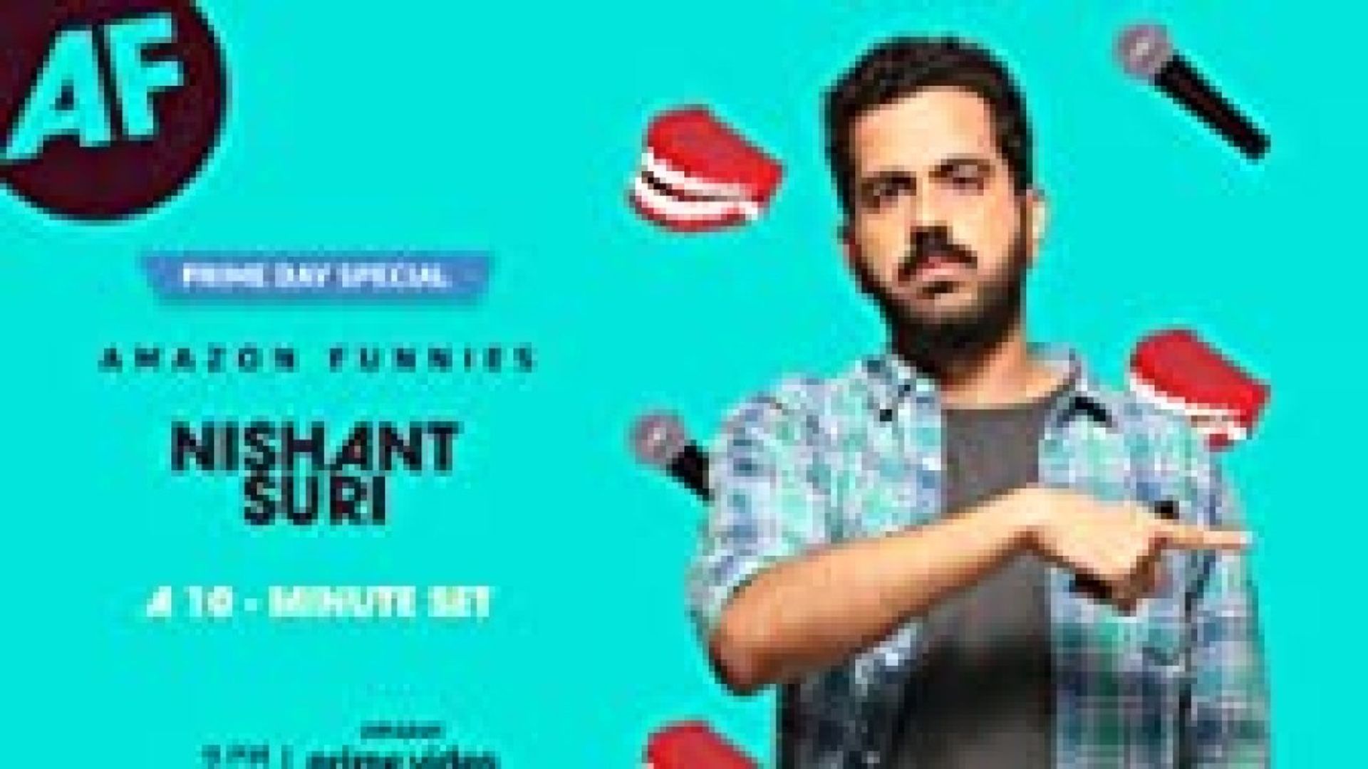 Amazon Funnies - 10 Minute Stand-ups background