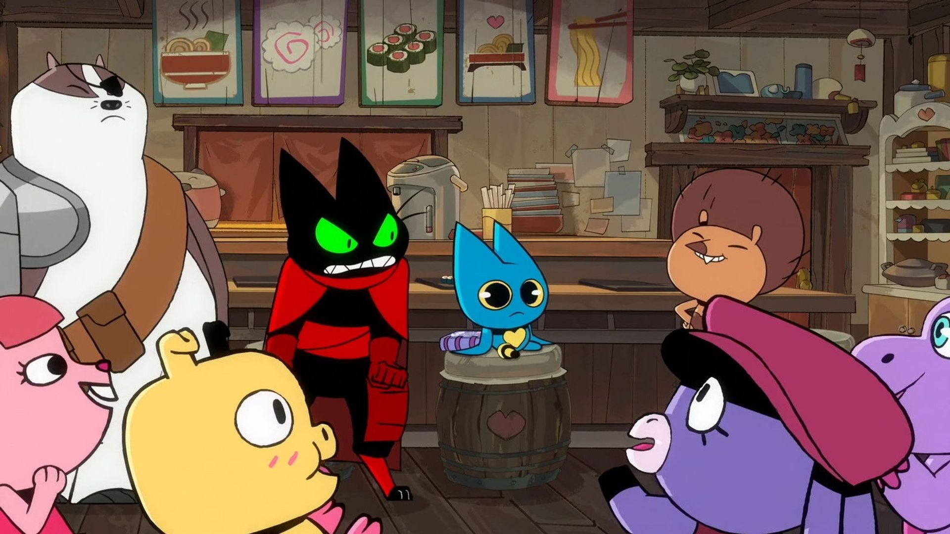 Mao Mao: Heroes of Pure Heart background