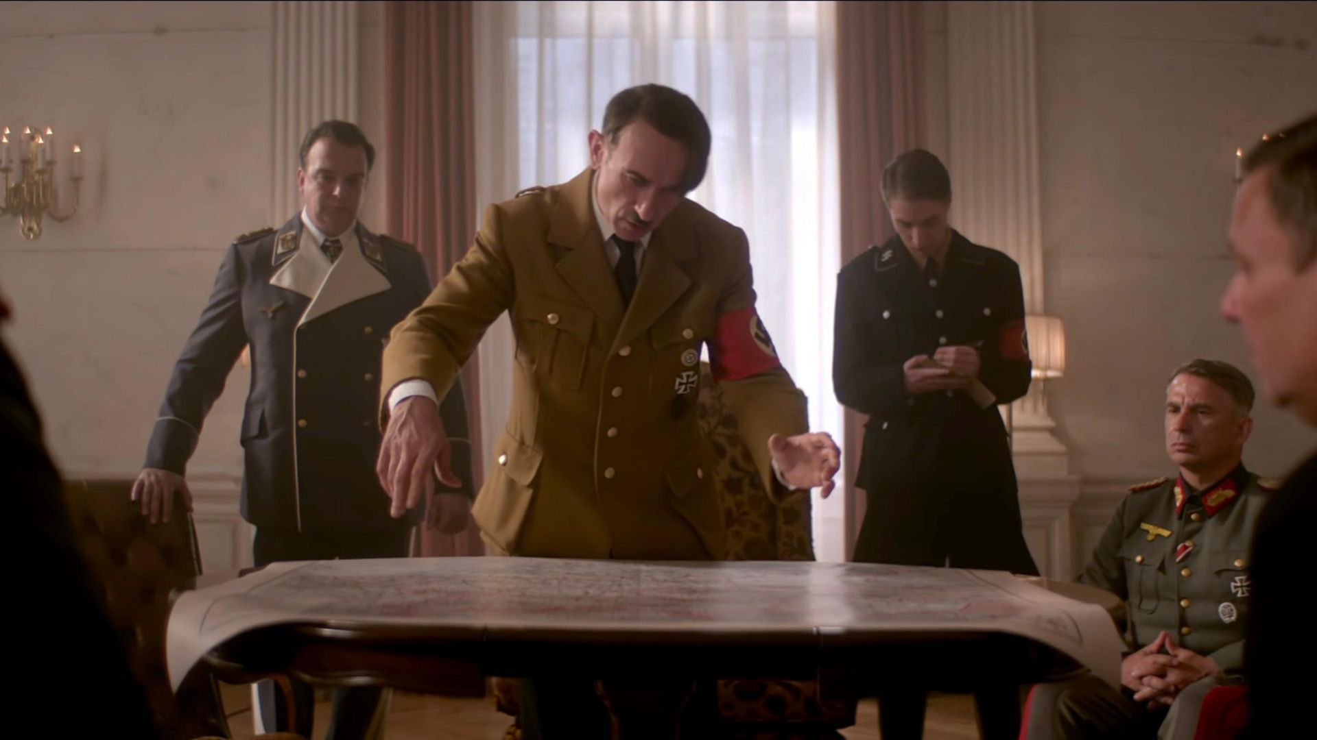 Hitler and the Nazis: Evil on Trial background