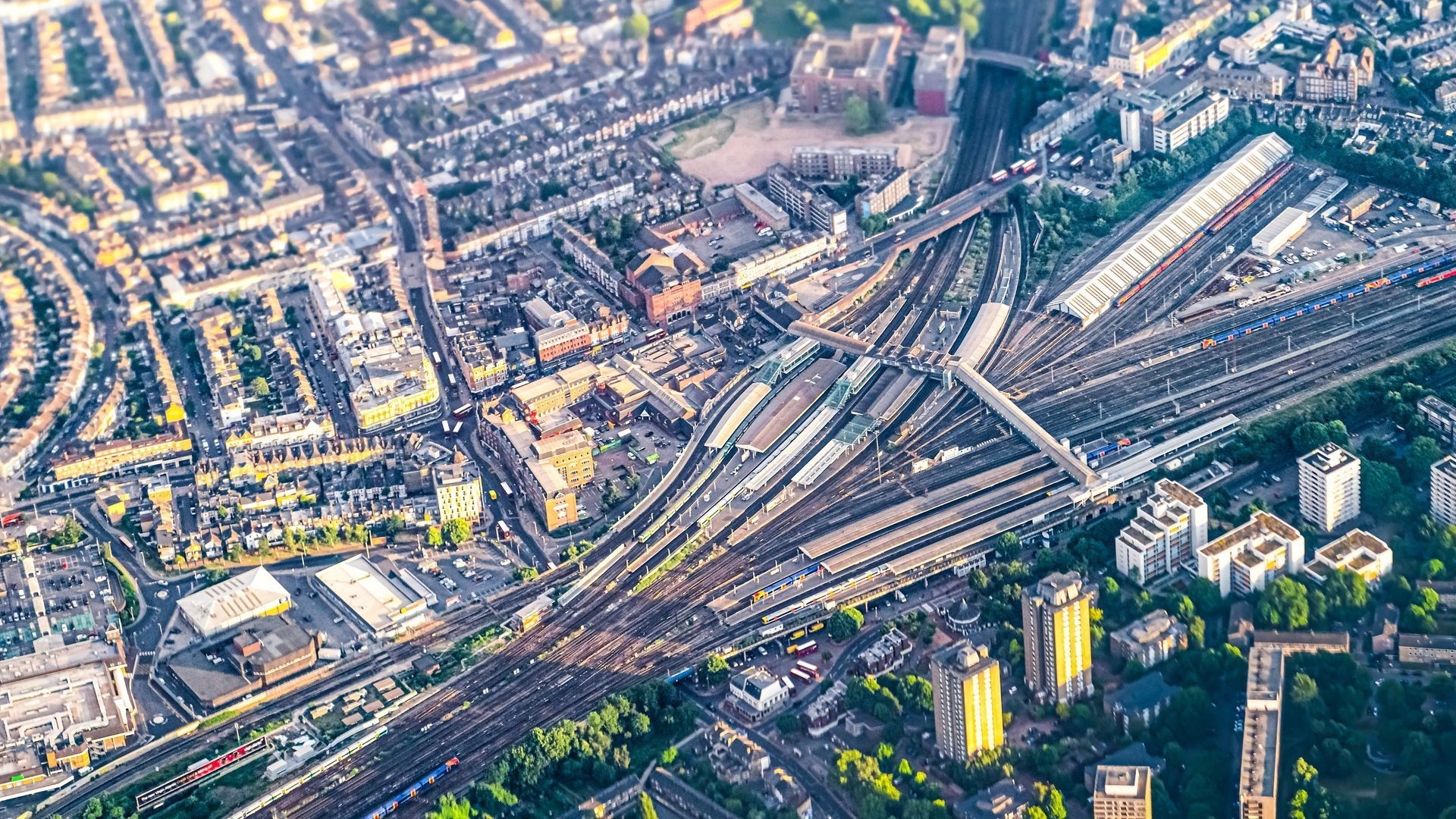 Maps of Britain background