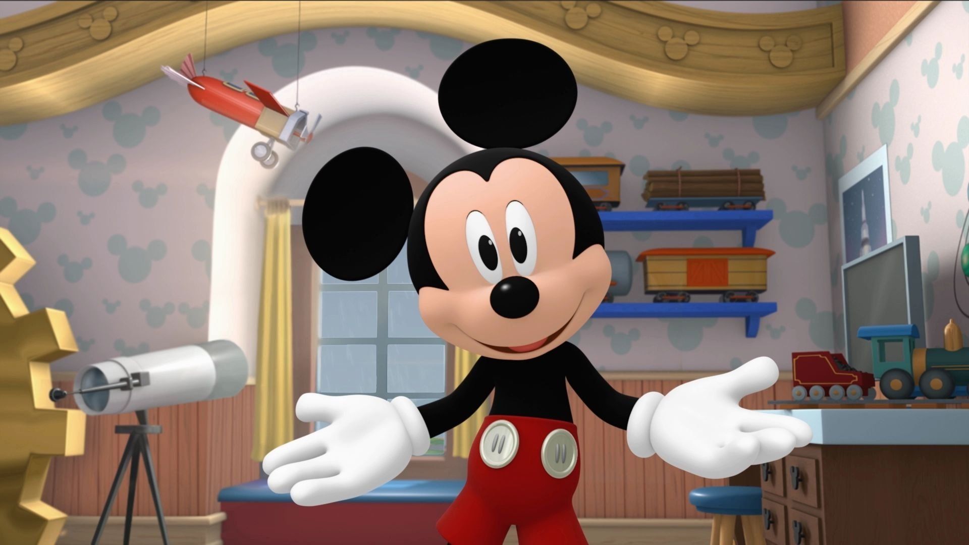 Me & Mickey background