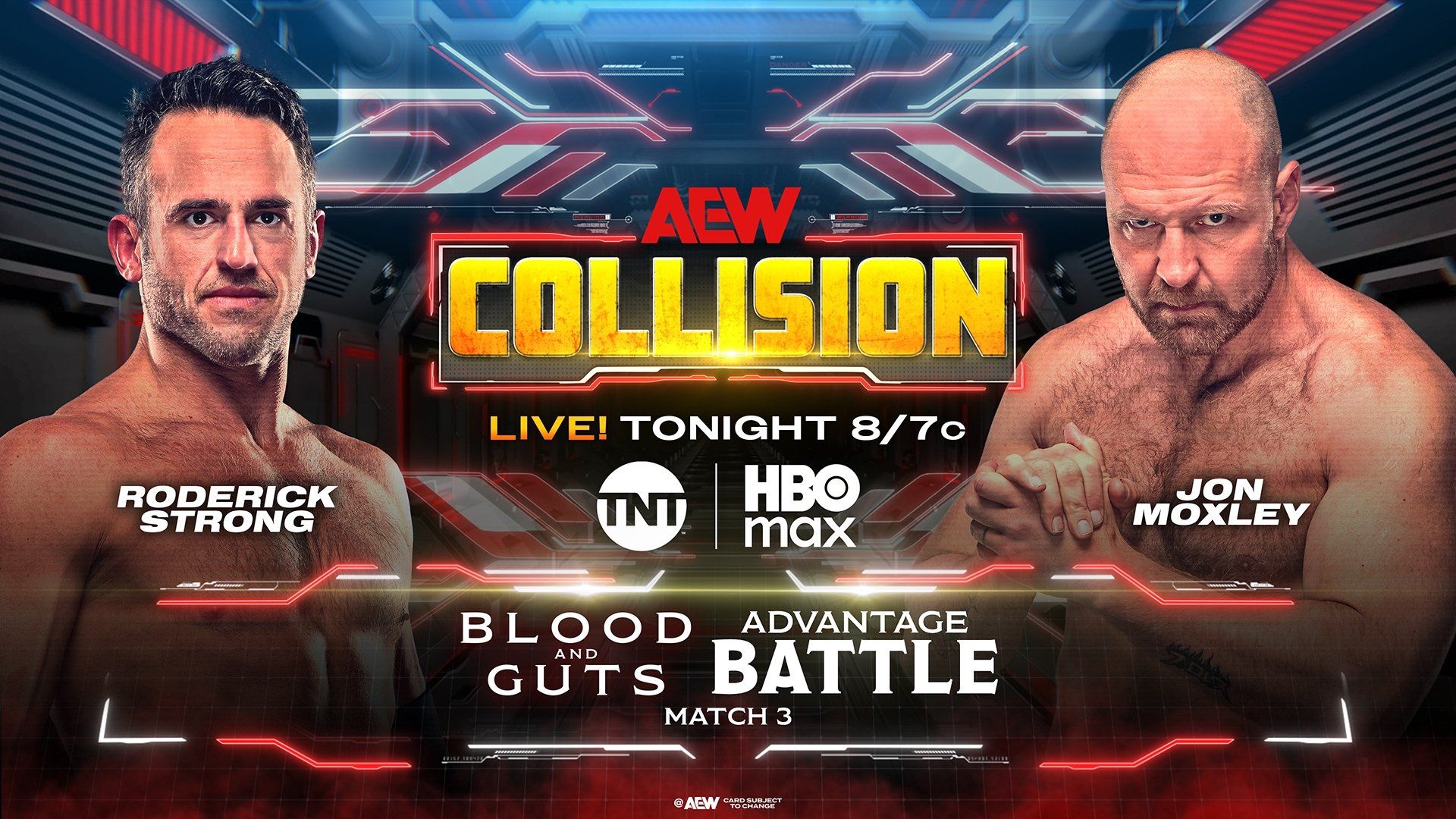 AEW Collision background