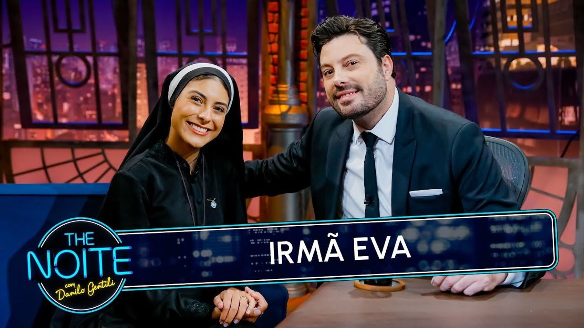 The Noite com Danilo Gentili background