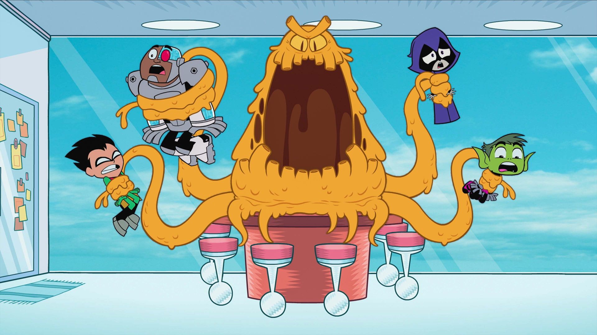 Teen Titans Go! background