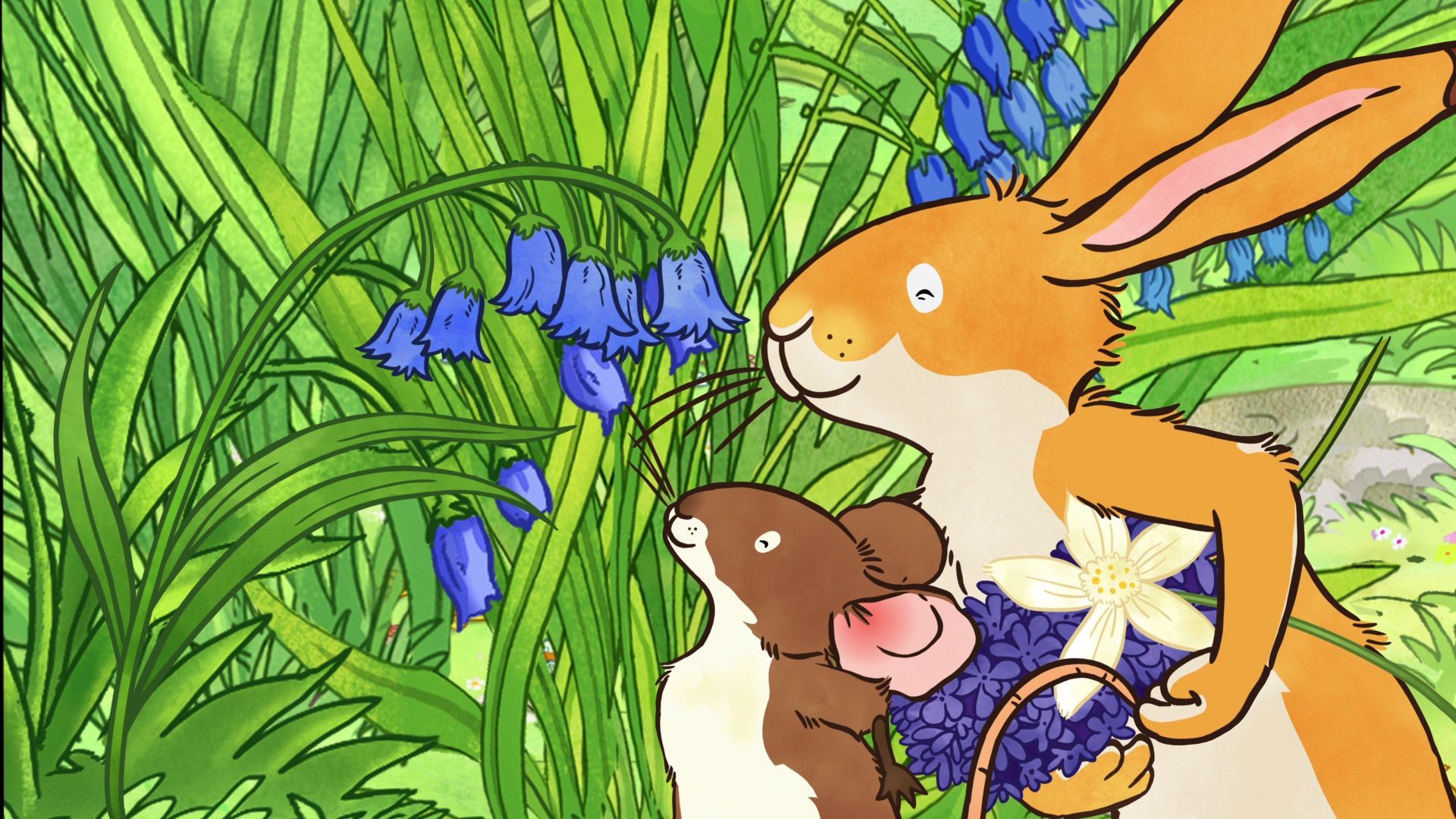 Guess How Much I Love You: The Adventures of Little Nutbrown Hare background