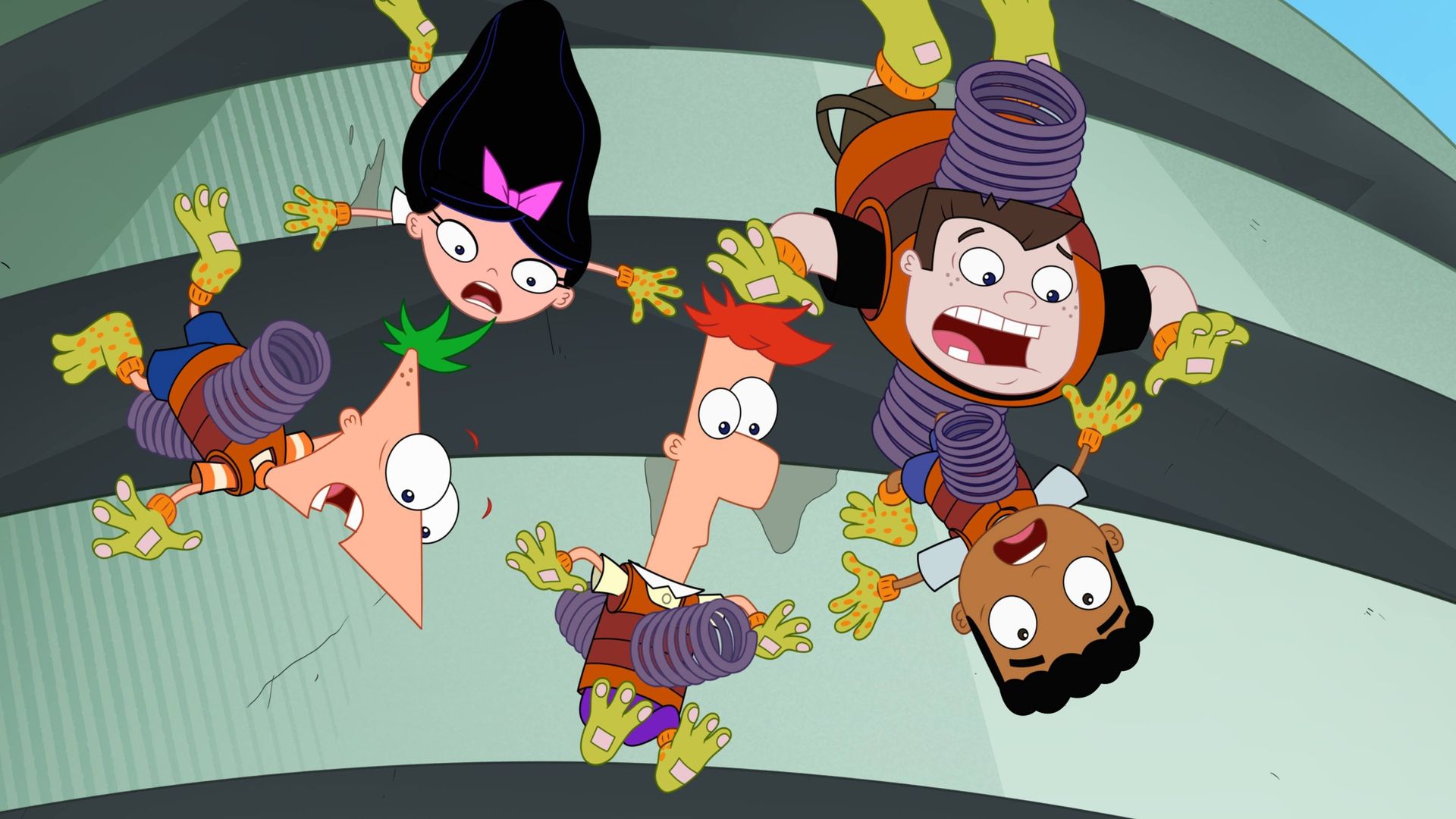 Phineas and Ferb background