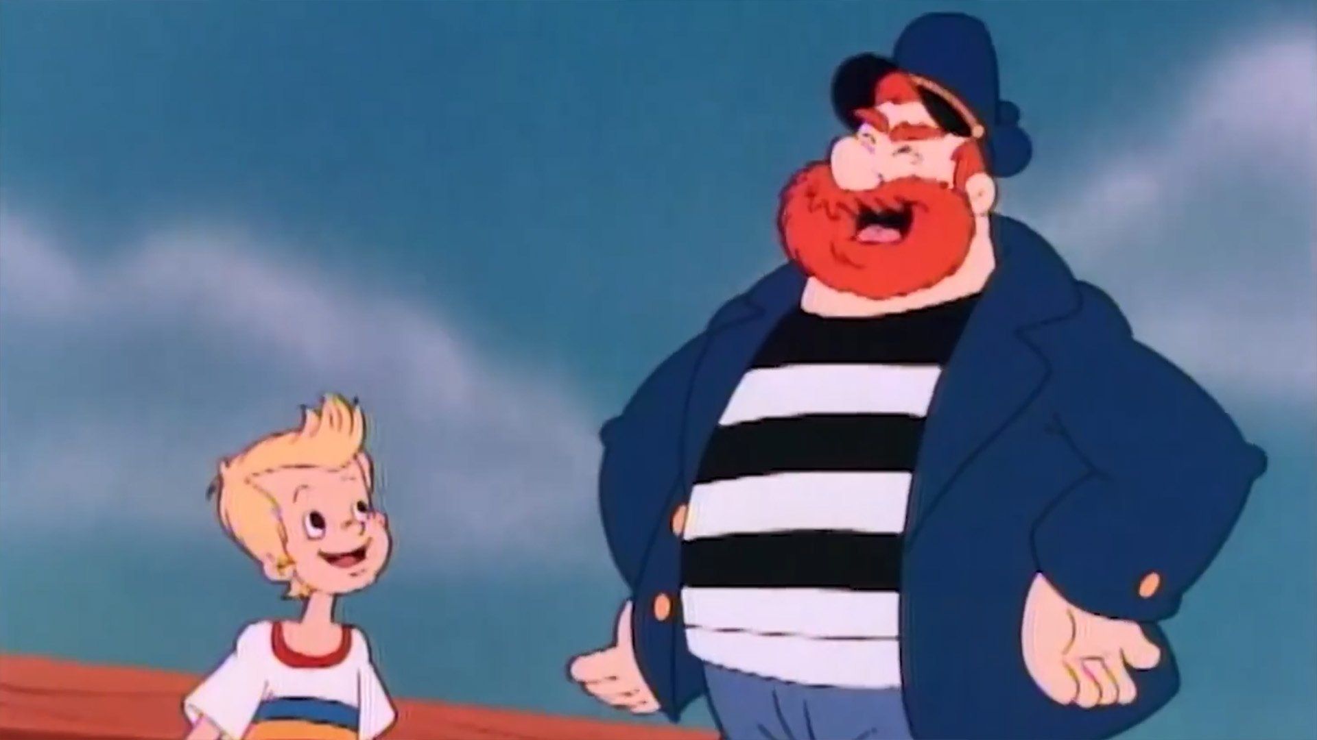 Popeye and Son background