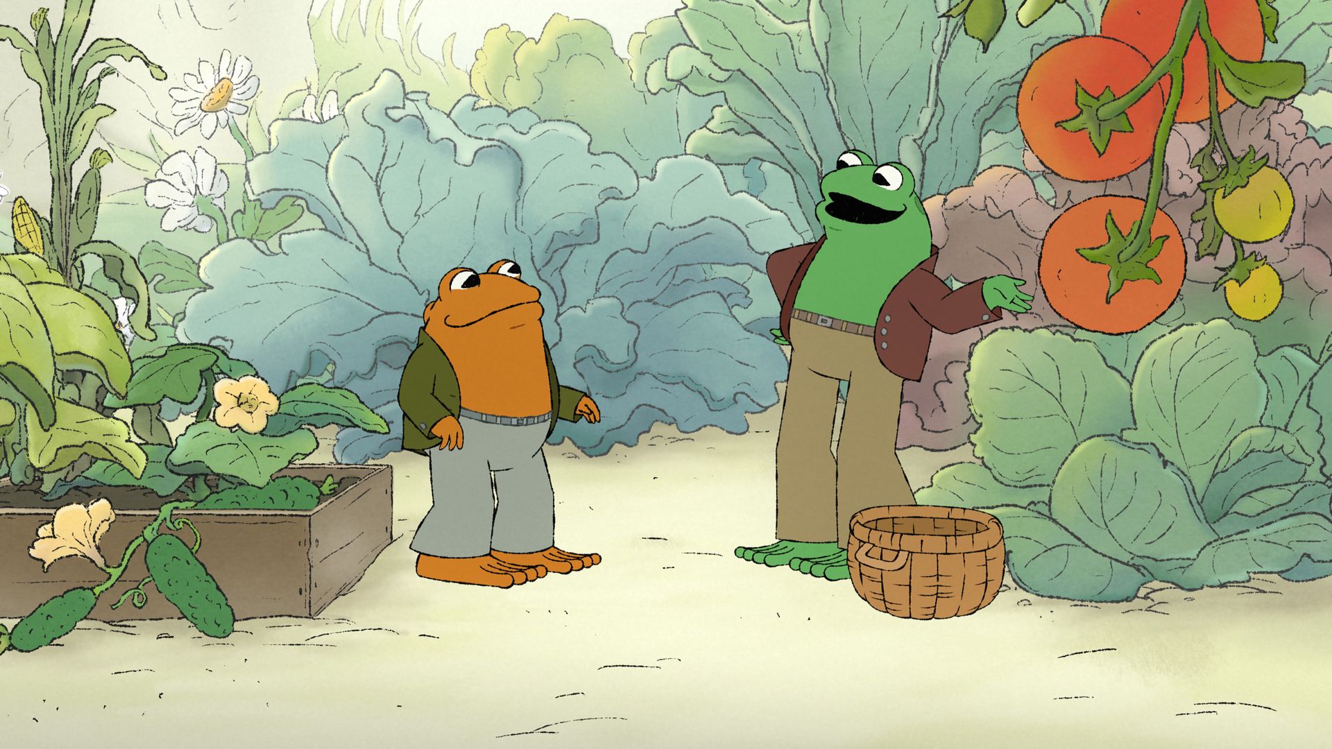Frog and Toad background