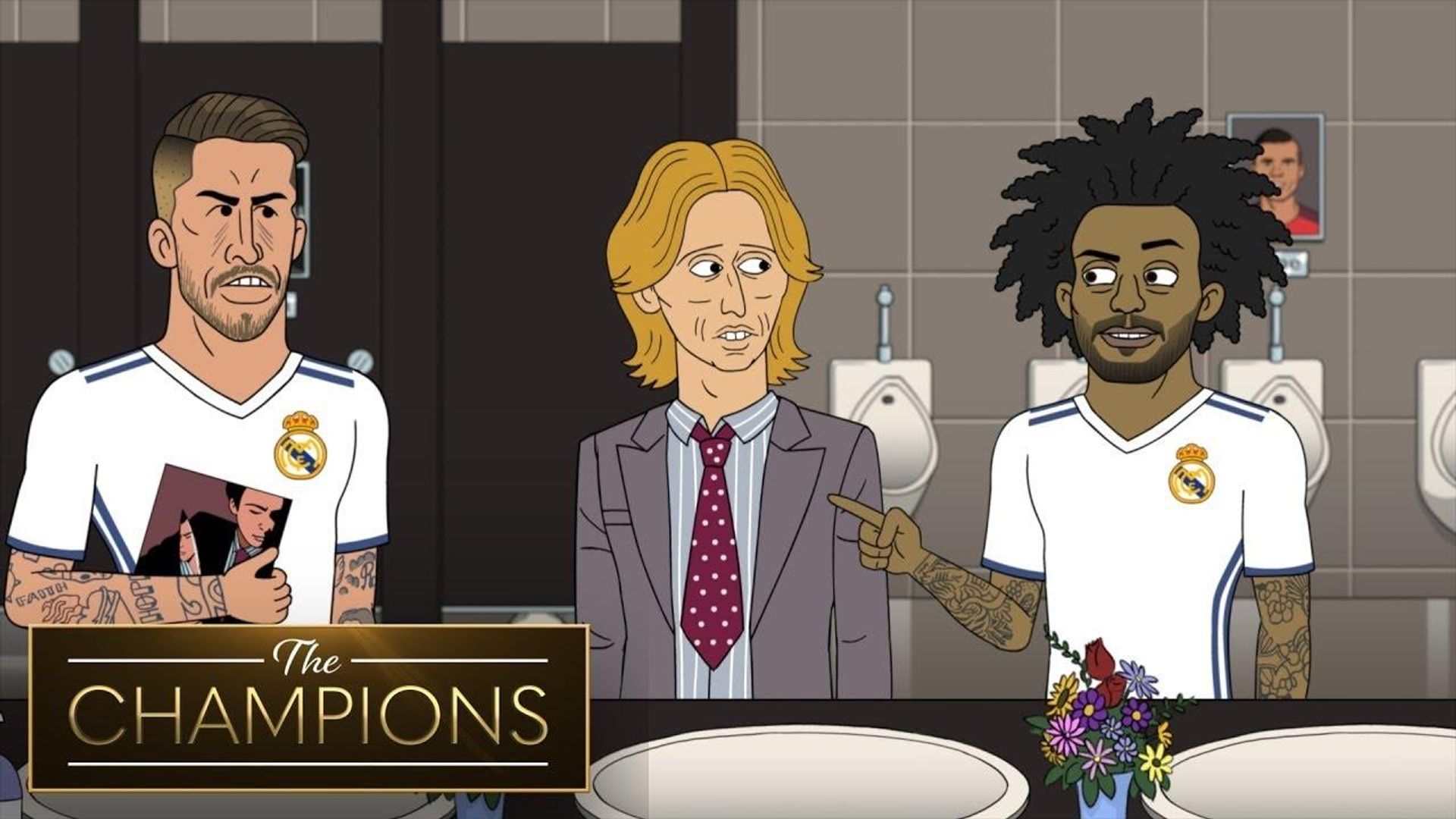 The Champions background