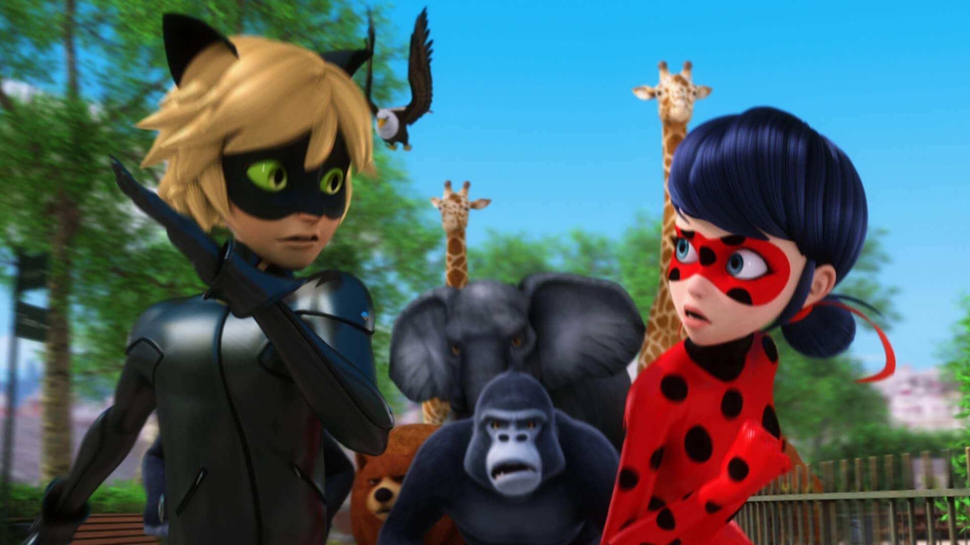 Miraculous: Tales of Ladybug & Cat Noir background